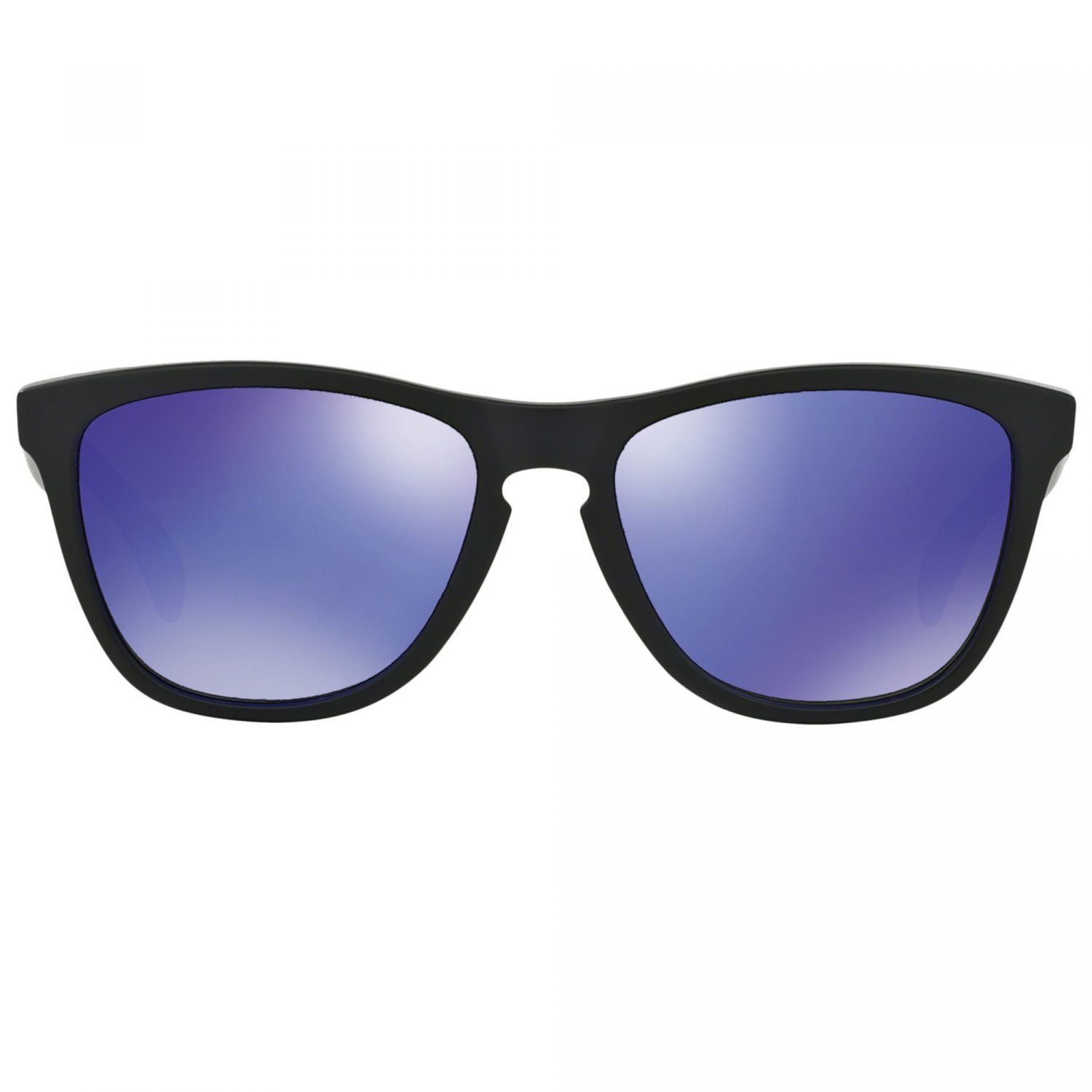 Oakley Frogskins™ Sunglasses - Matte Black/Violet Iridium