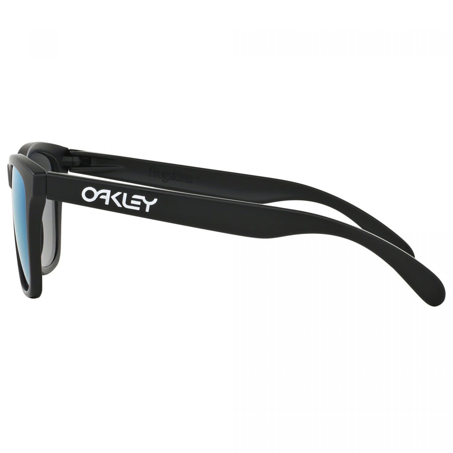 Oakley Frogskins™ Sunglasses - Matte Black/Violet Iridium