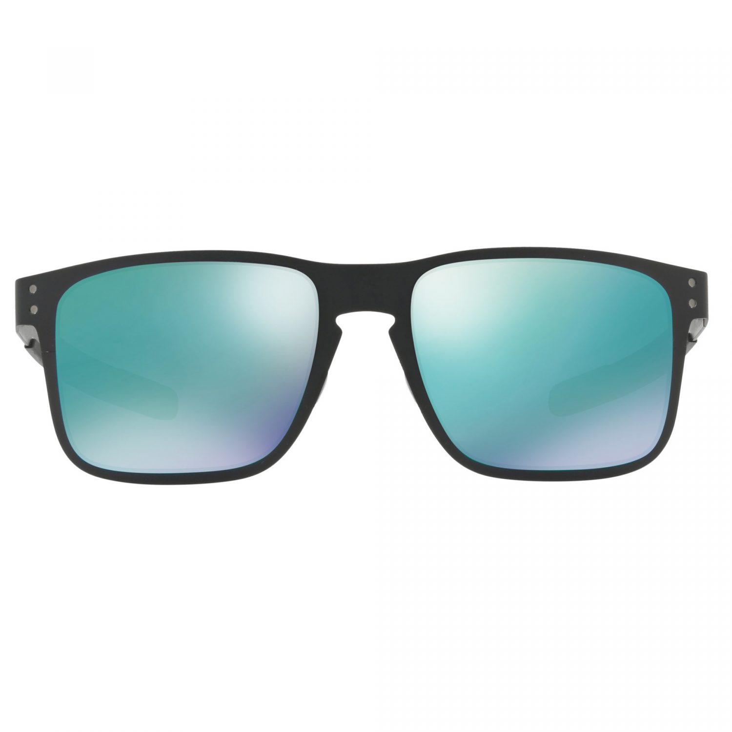 Oakley Holbrook™ Metal Sunglasses - Matte Black/Jade Iridium