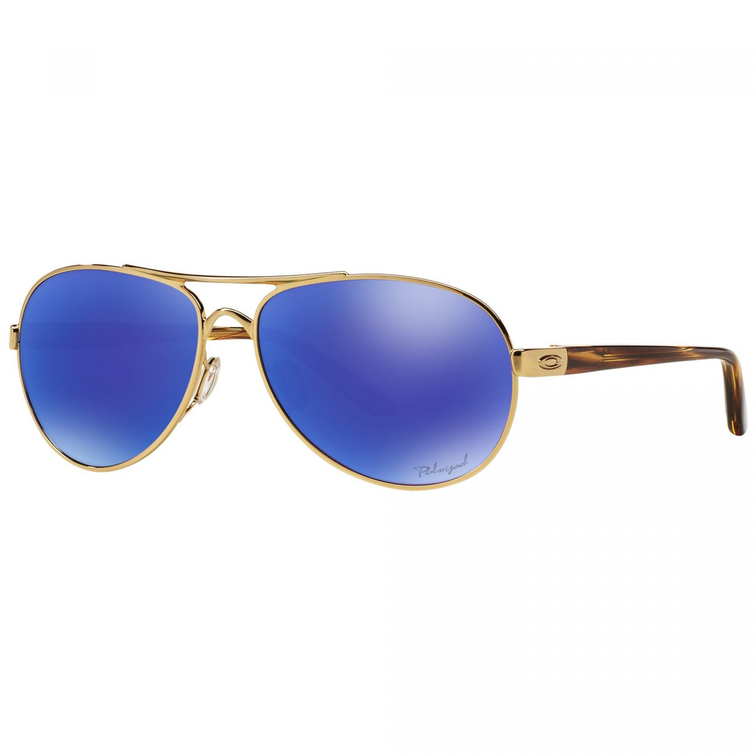 Oakley Tie Breaker Pop Polar Collection - Polished Gold/Violet Iridium Polarized