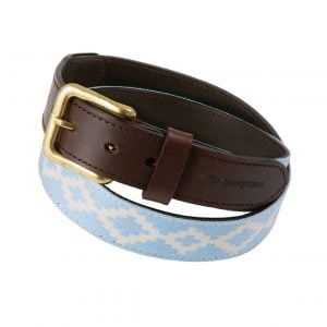 Pampeano Cincha Polo Belt - Light Blue