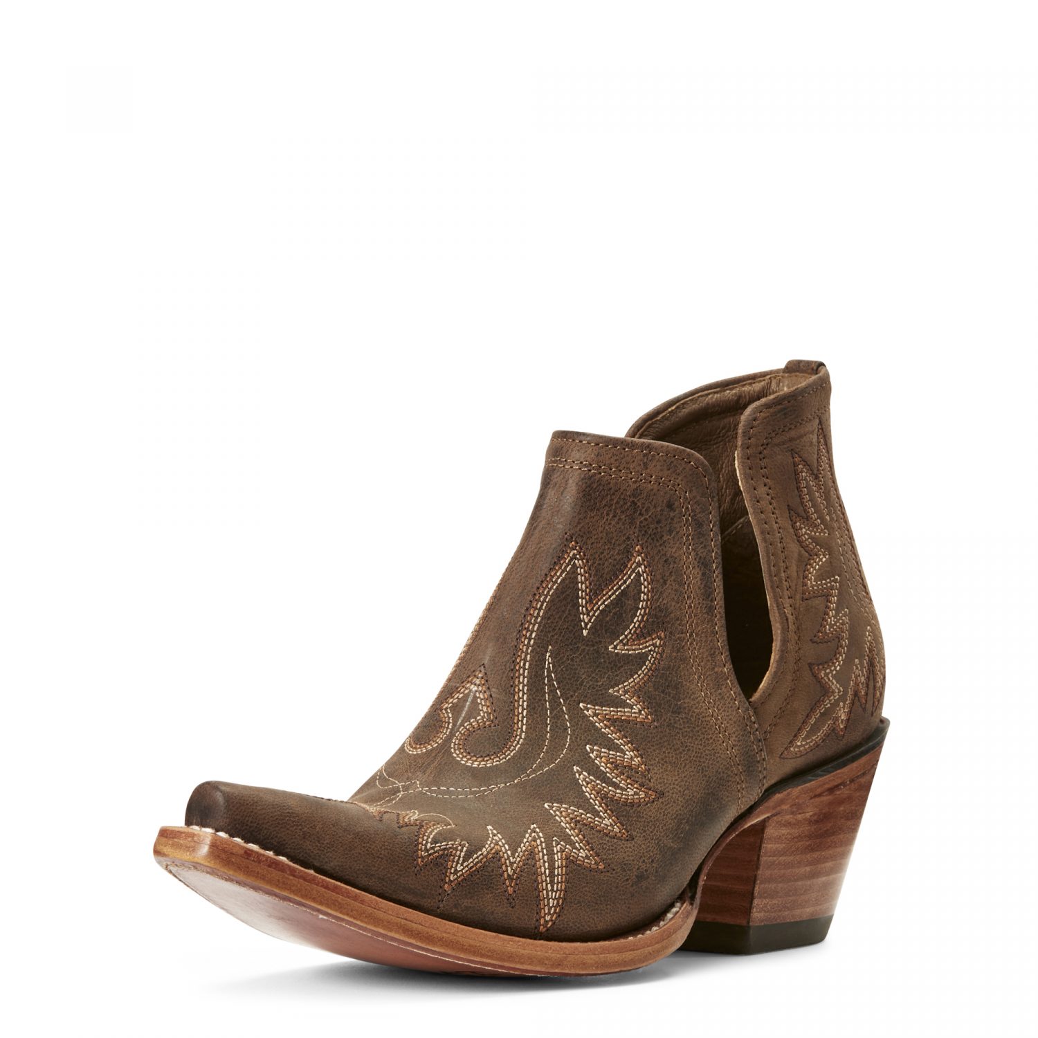 Ariat Dixon Western Boots - Weathered Brown