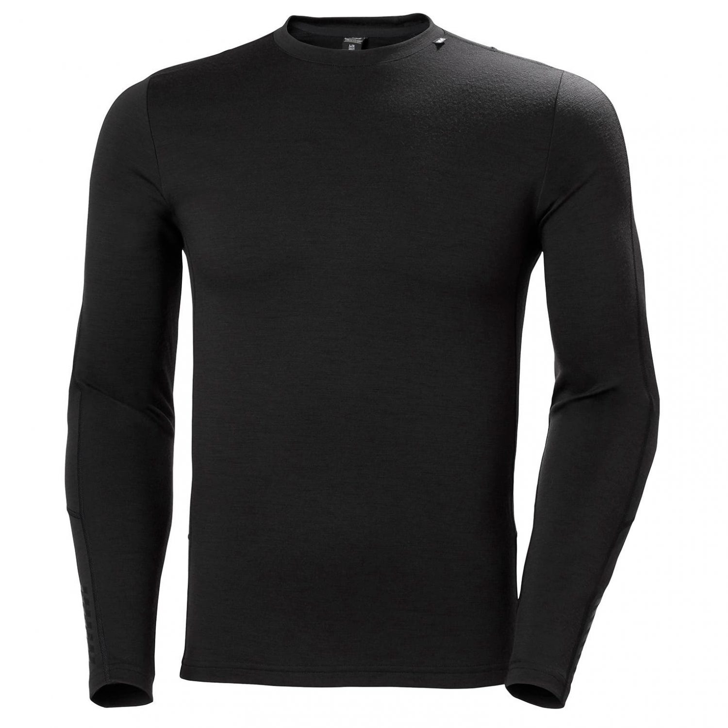 Helly Hansen Lifa Merino Lightweight Crew Base Layer - Black