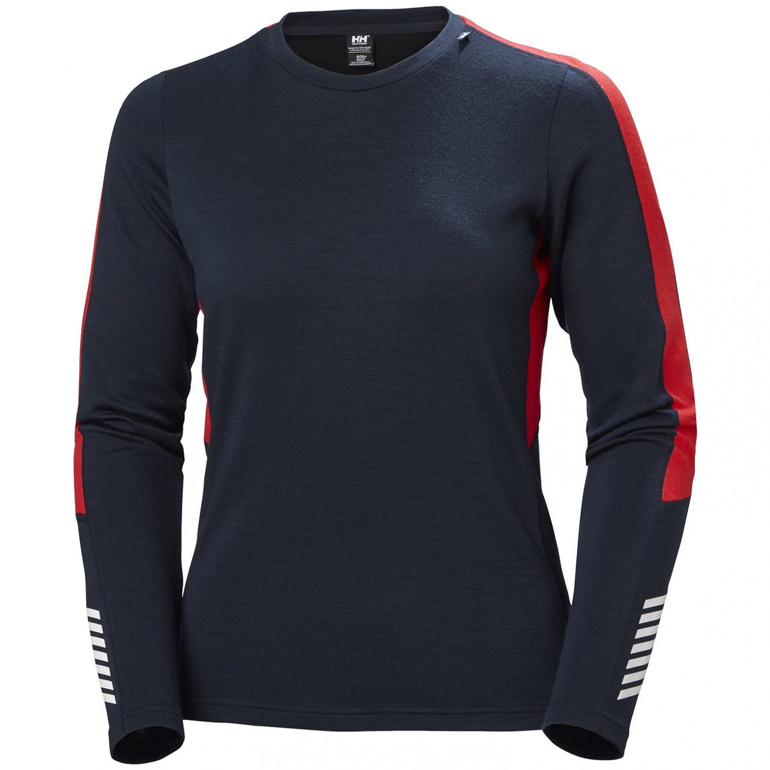 Helly Hansen Womens Lifa Active Crew Base Layer - Navy