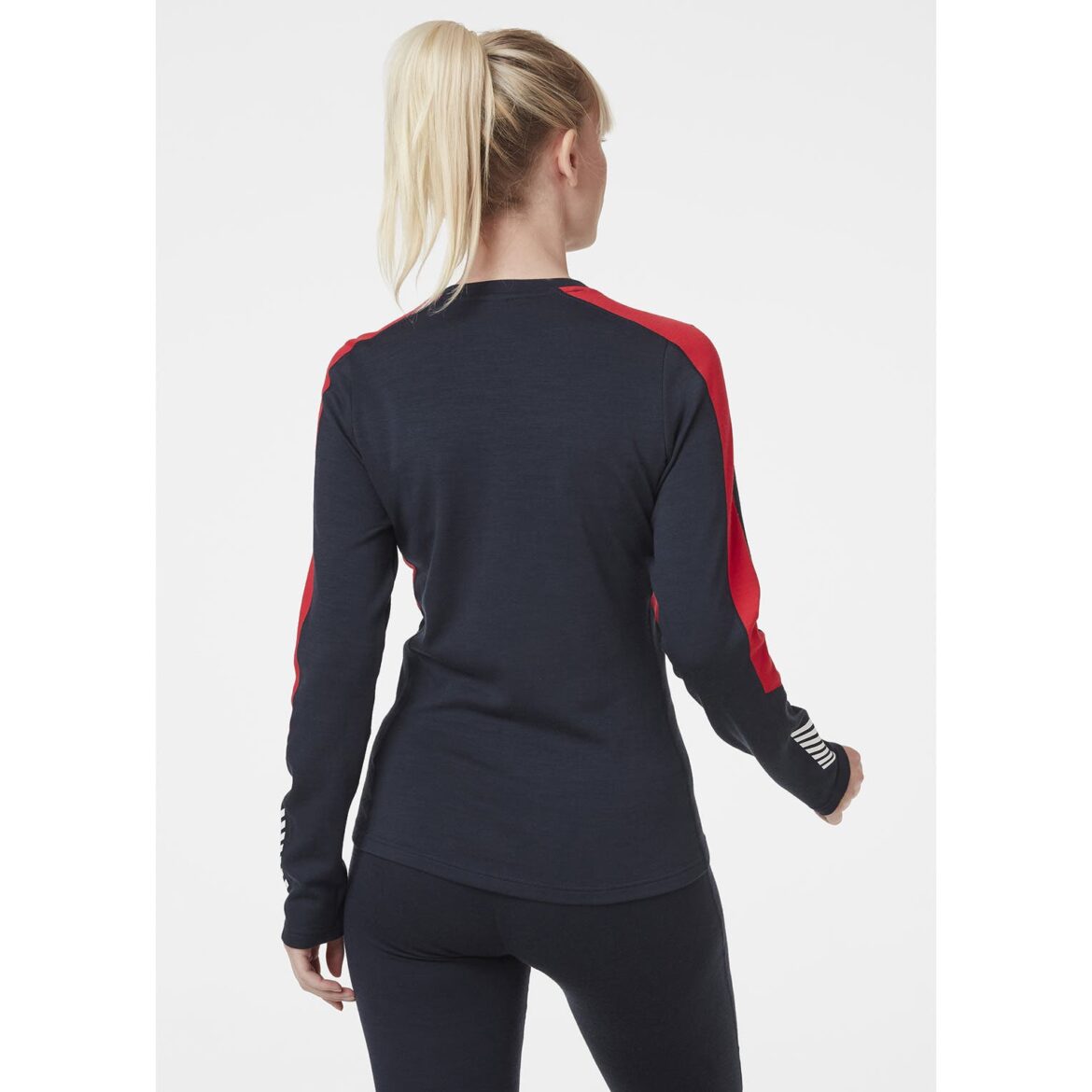 Sous-couche Helly Hansen Lifa Merino Femme – XL, Bleu, Demi-zip
