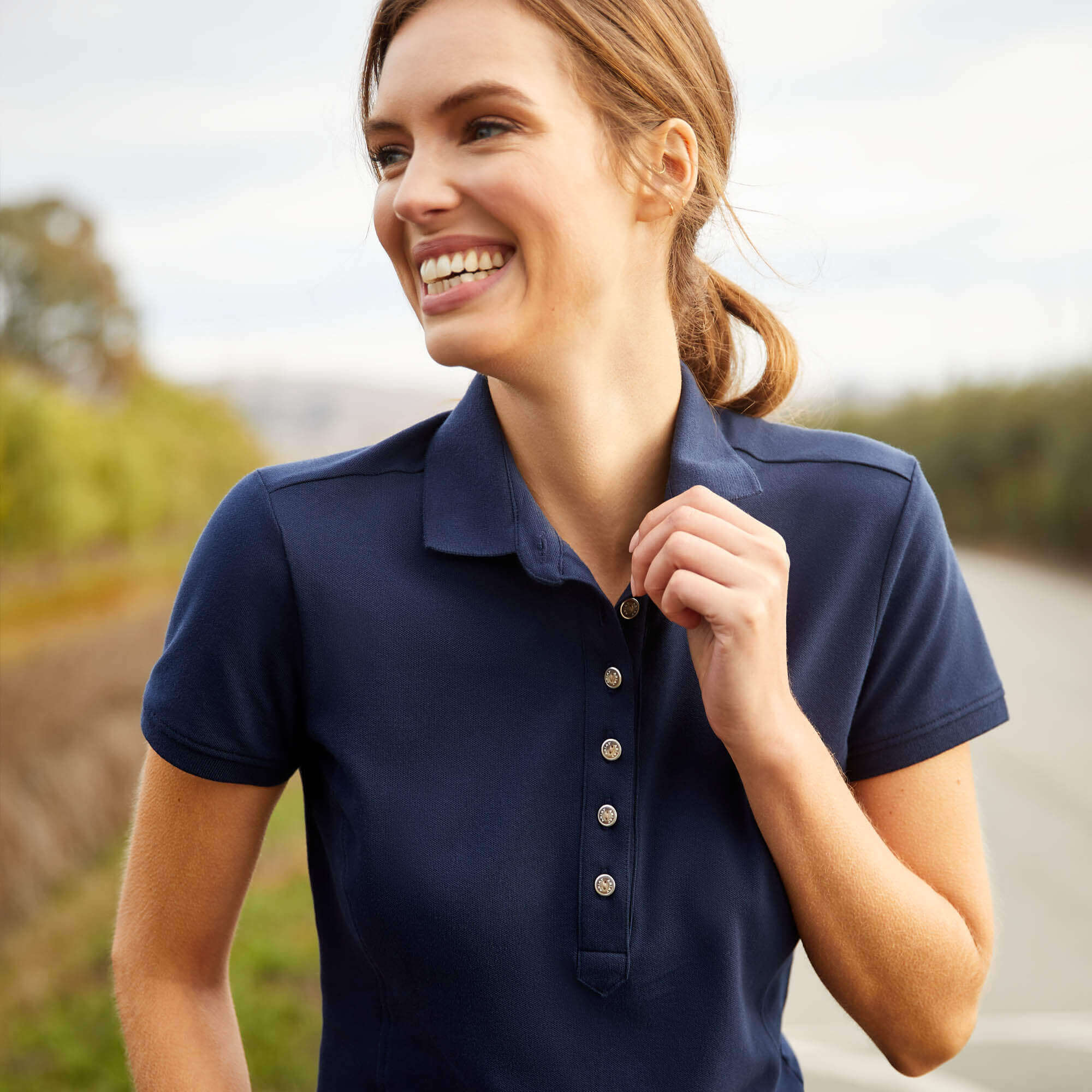 Ariat Prix 2.0 Polo Bowland Women s Tops T Shirts
