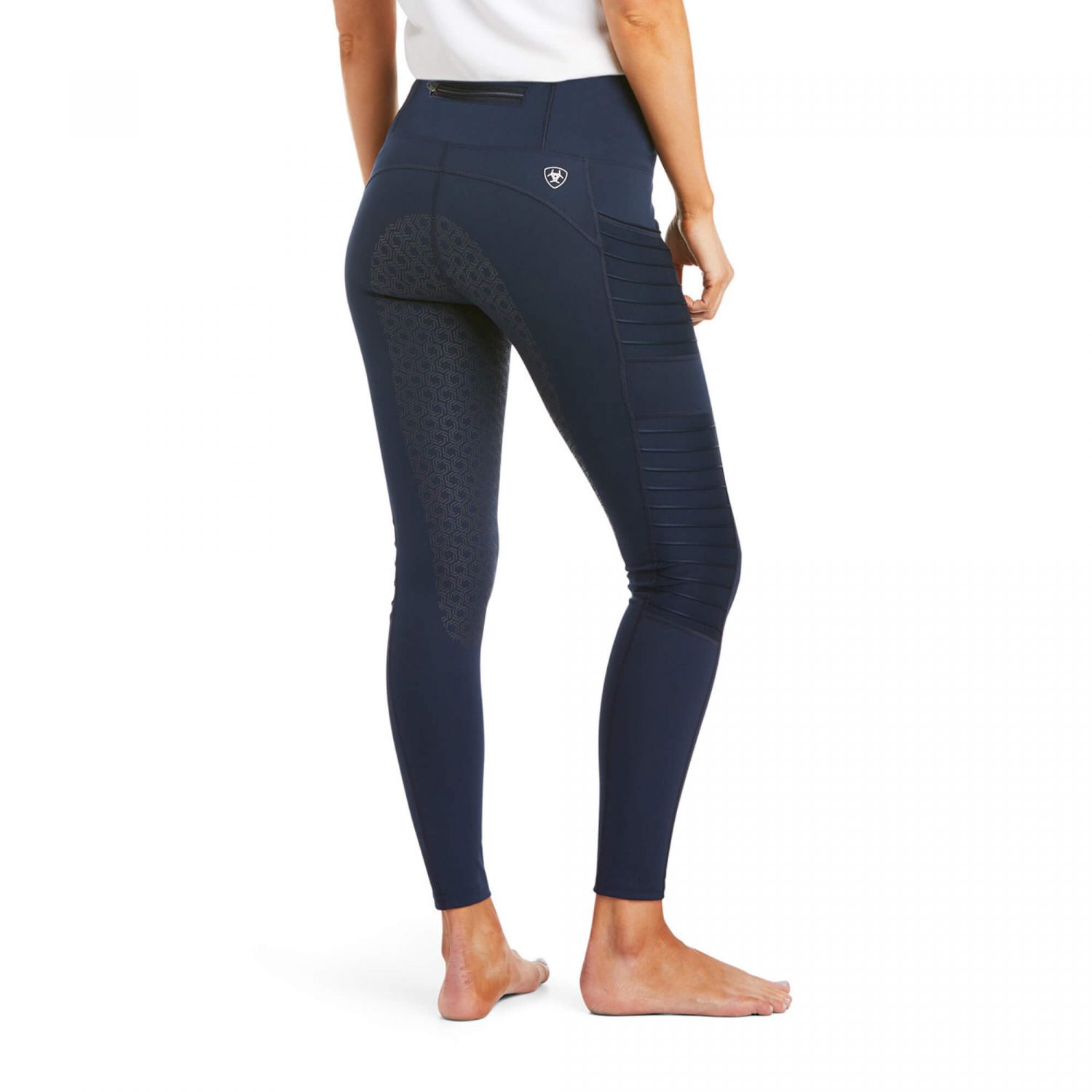 Ariat Eos Moto Full Seat Tights - Navy