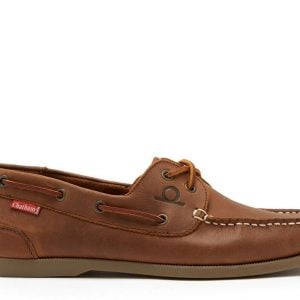 Chatham Galley II Boat Shoes - Dark Tan