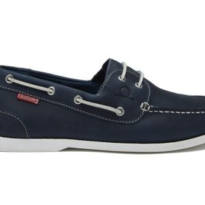 Chatham Galley II Boat Shoes - Navy