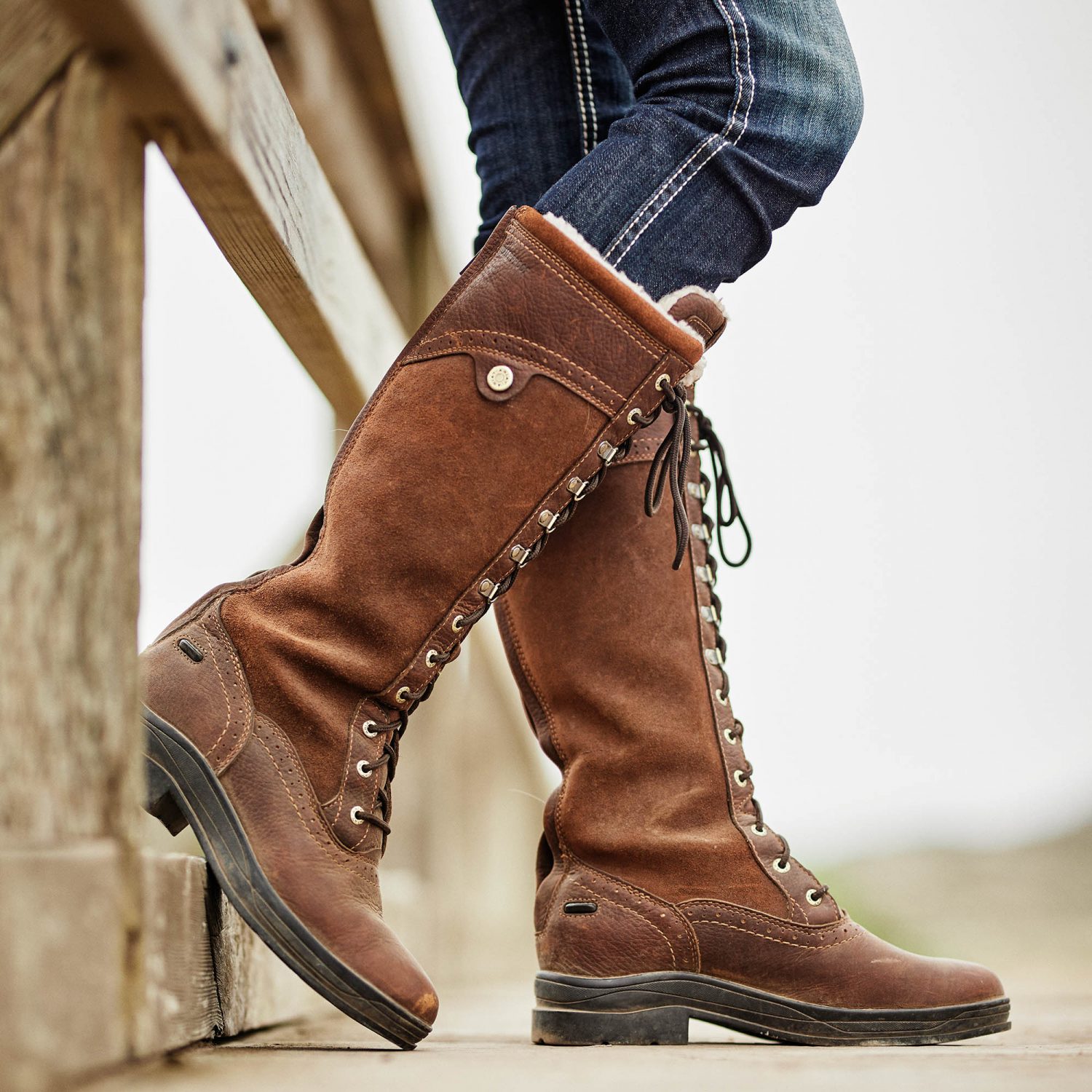 Ariat Wythburn Tall H2O Boots - Dark Brown