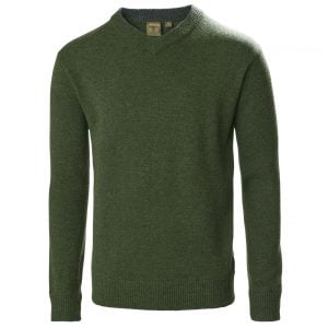 Musto Country V-Neck Knit - Deep Green