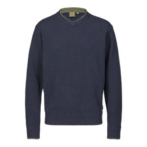 Musto Country V-Neck Knit - Navy