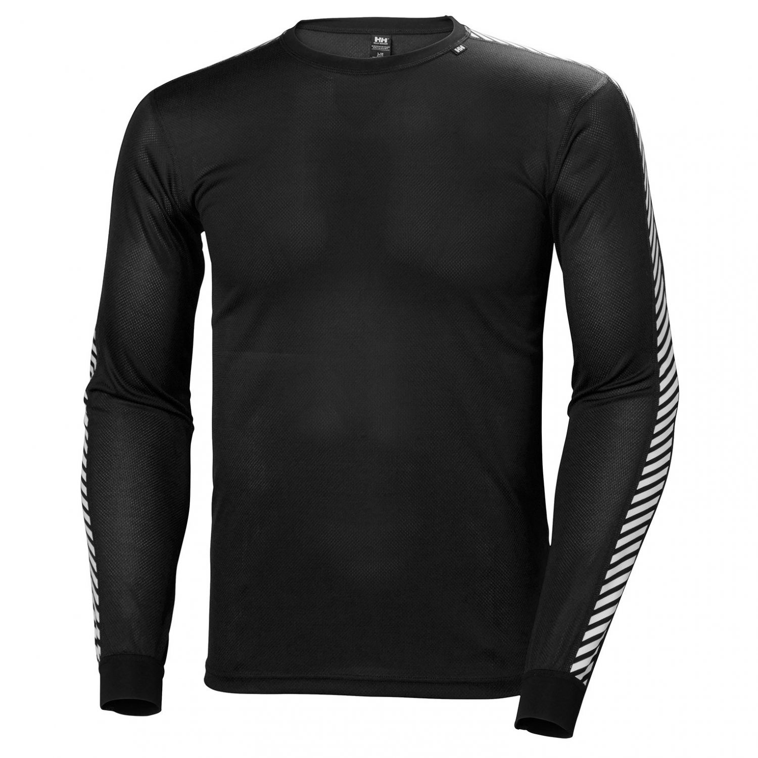 Helly Hansen Lifa Stripe Crew Baselayer - Black