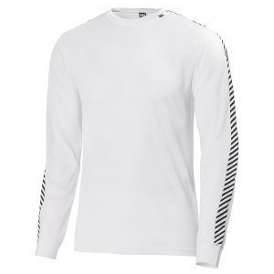 Helly Hansen Lifa Stripe Crew Baselayer - White