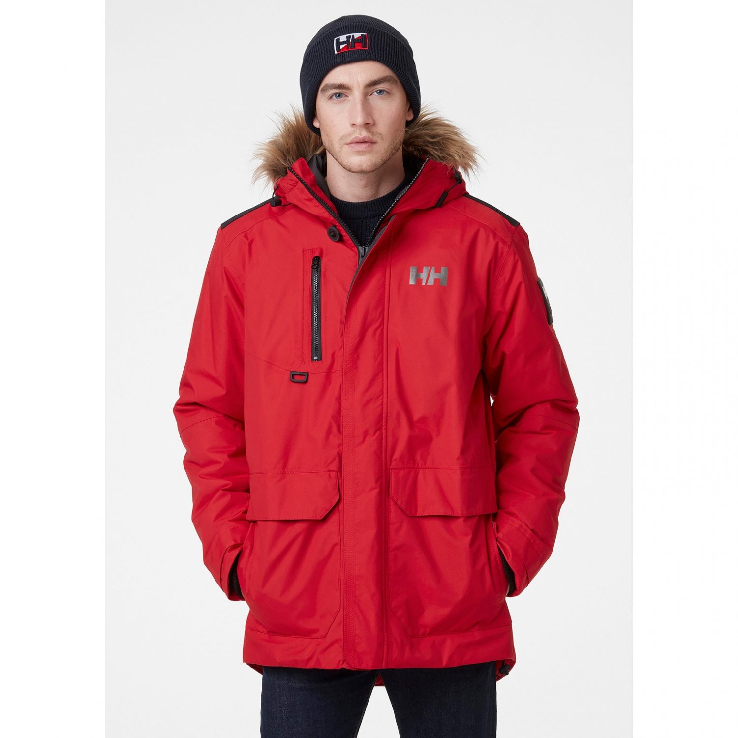 Helly Hansen Svalbard Parka - Red