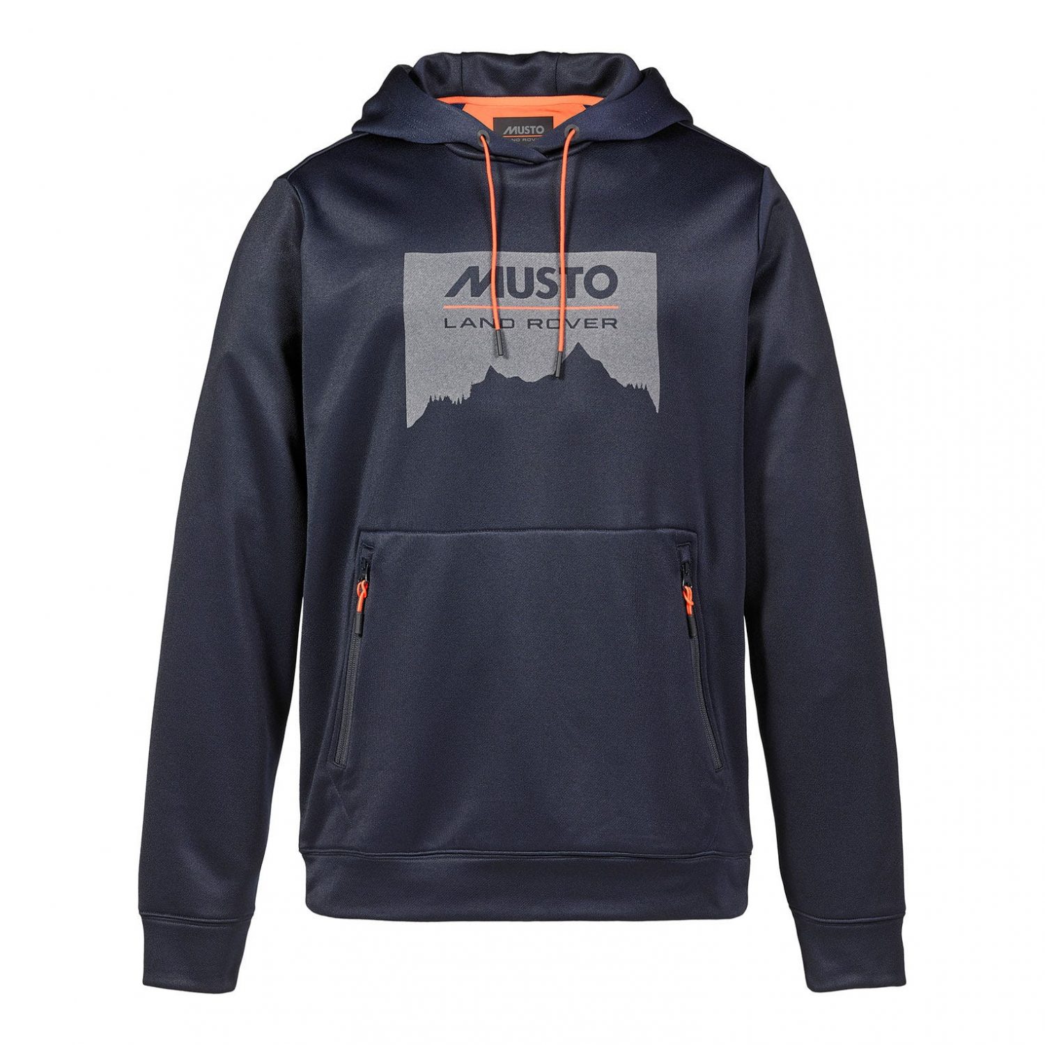 Musto Land Rover Hoodie - Navy