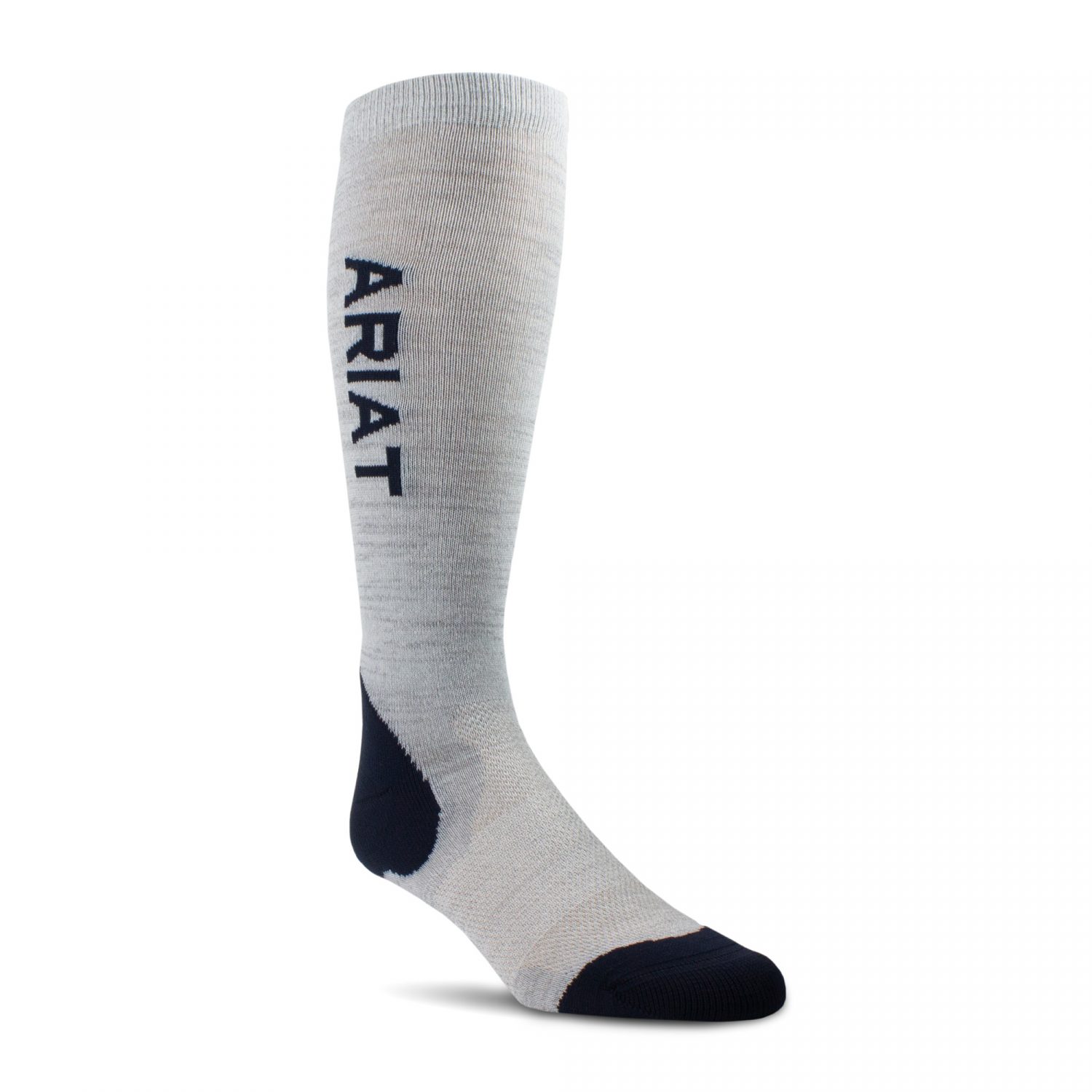 Ariat AriatTEK Performance Socks - Heather Grey/Navy