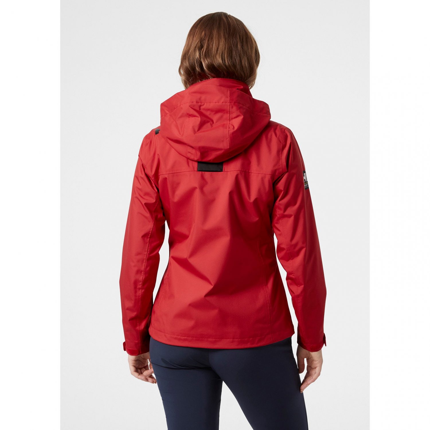 Helly Hansen Women's Crew Hooded Midlayer Jacket - Red