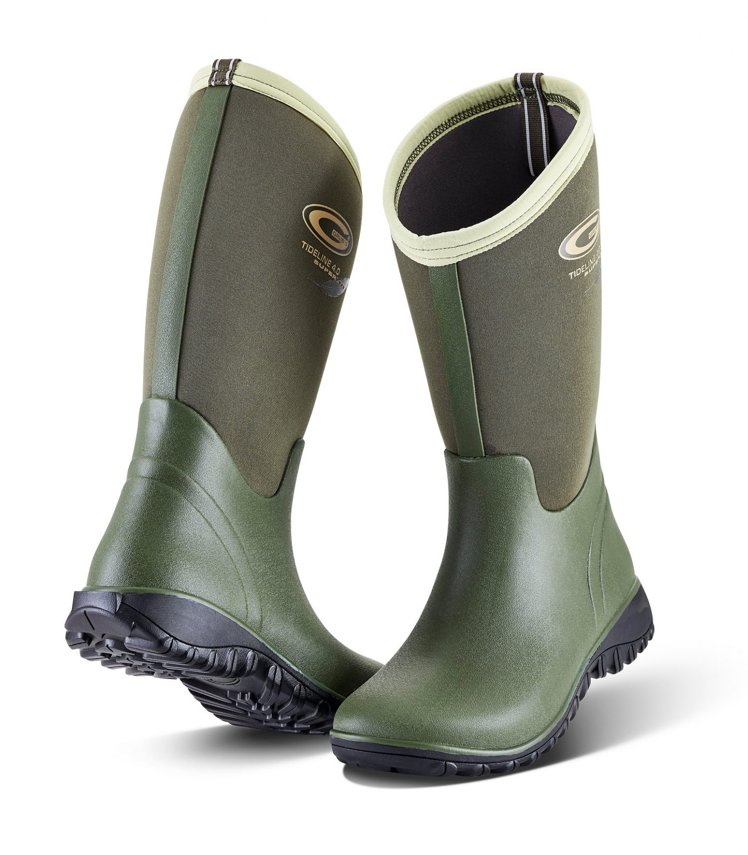 Grubs Tideline 4.0 Wellies - Olive