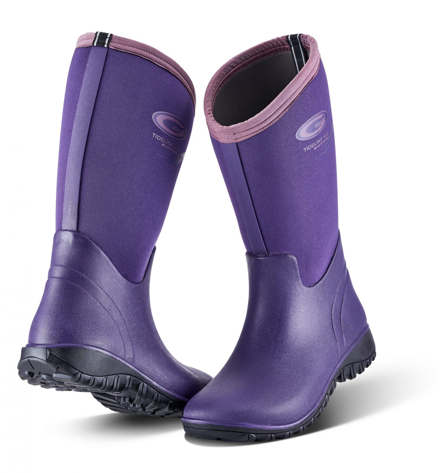 Grubs Tideline 4.0 Wellies - Plum