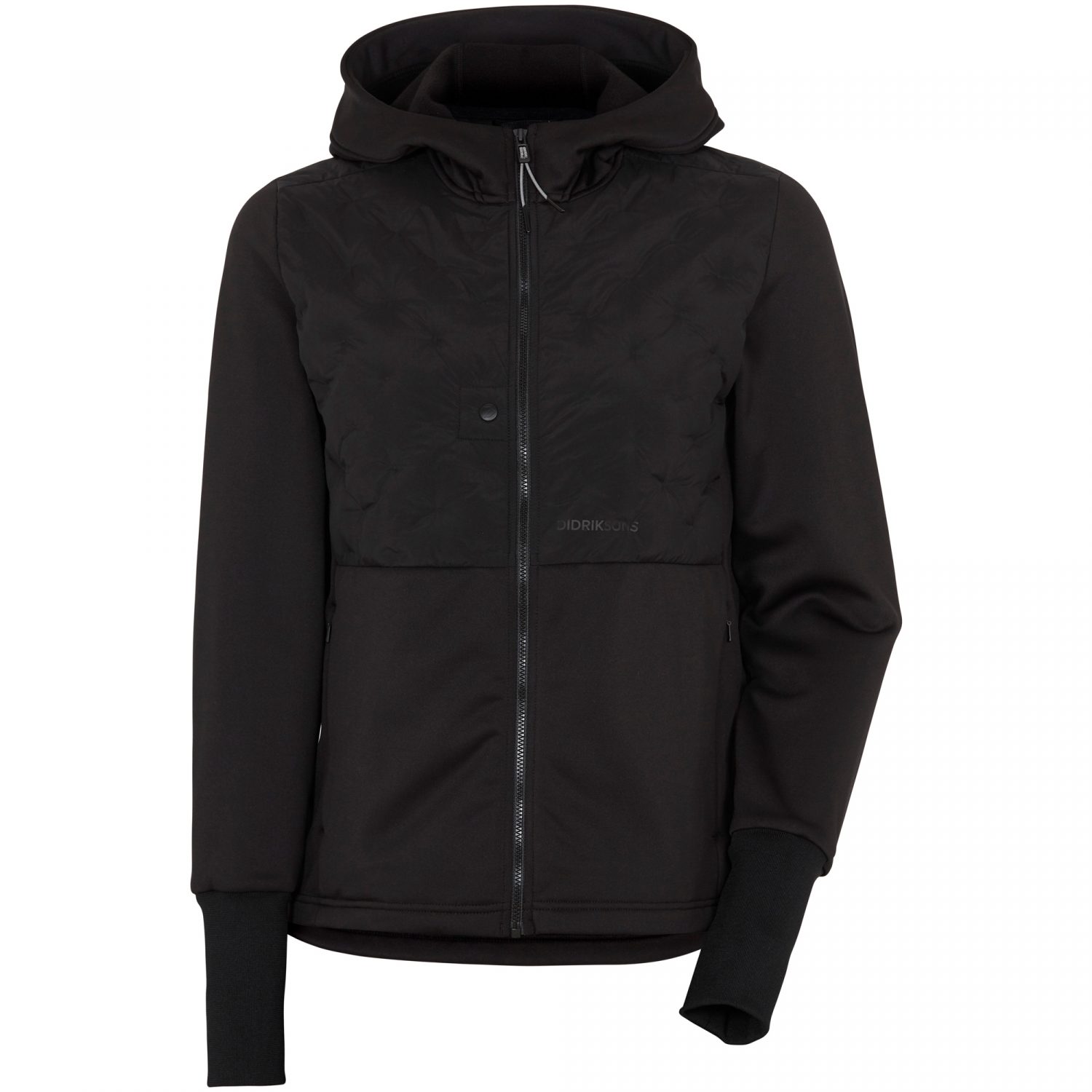 Didriksons Valda Full Zip Jacket - Black