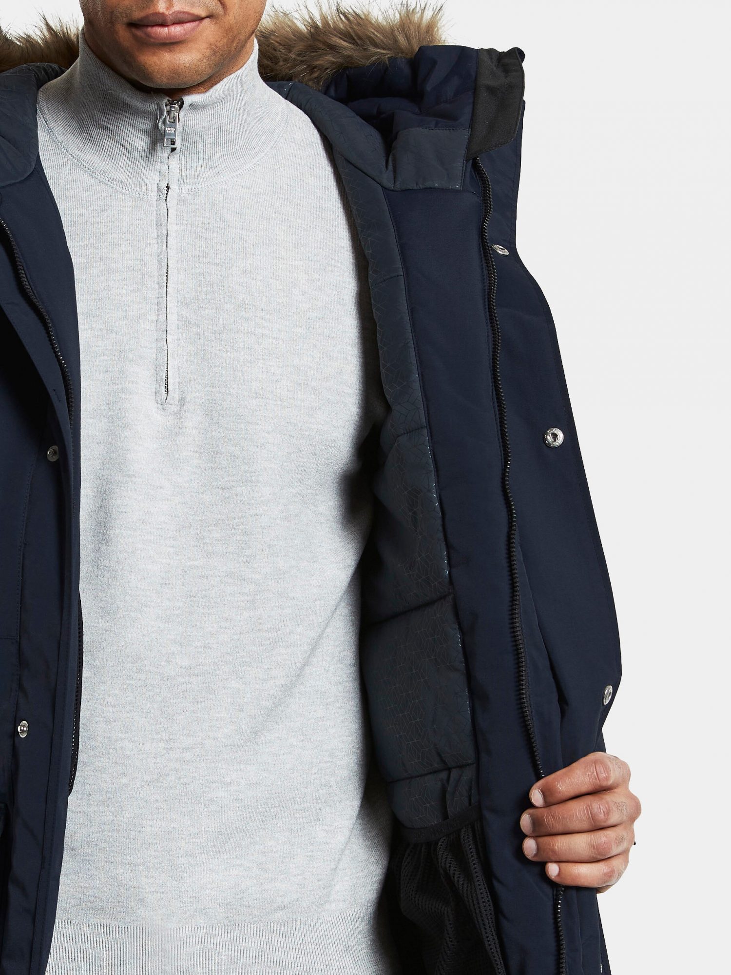 Didriksons Fredrik Parka - Dark Night Blue