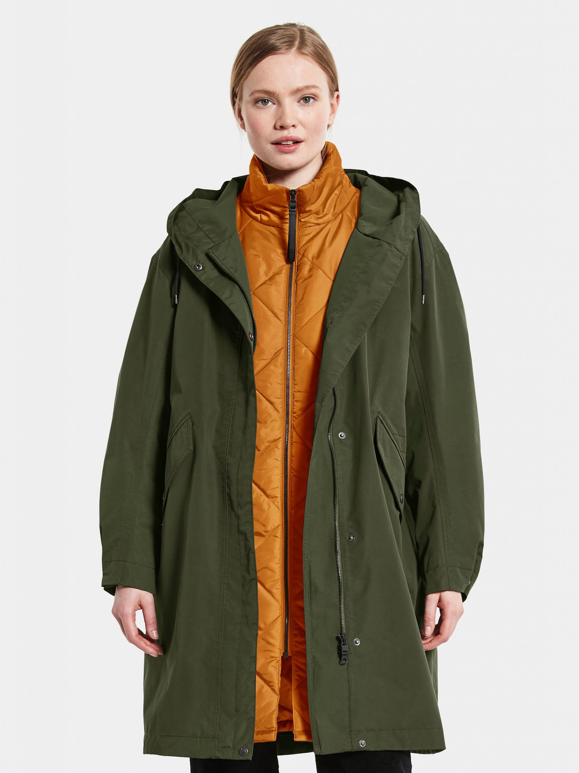 Didriksons Gabriella 3 in 1 Oversize Parka | Bowland | Jackets