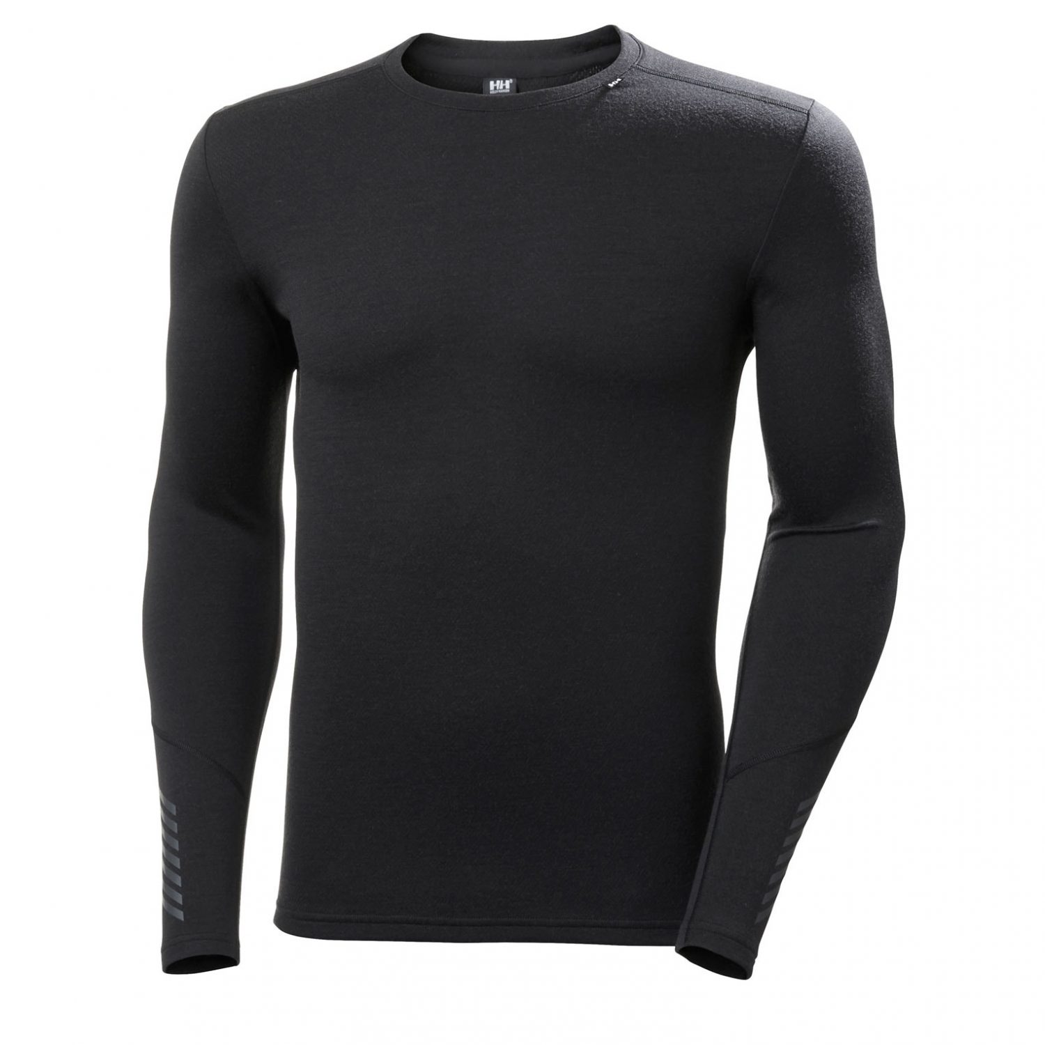 Helly Hansen Lifa Merino Midweight Crew Base Layer - Black