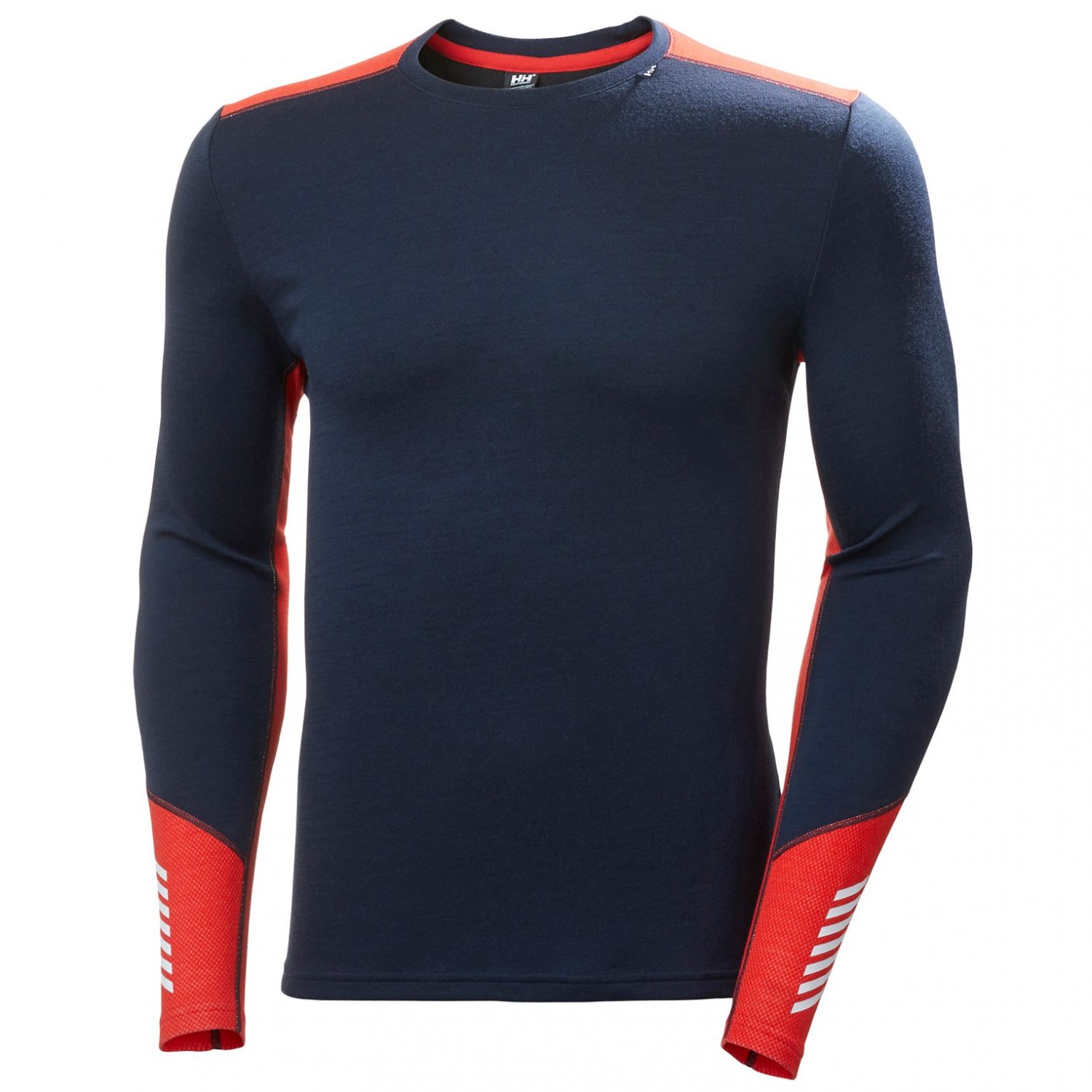 Helly Hansen Lifa Merino Midweight Crew Base Layer - Navy