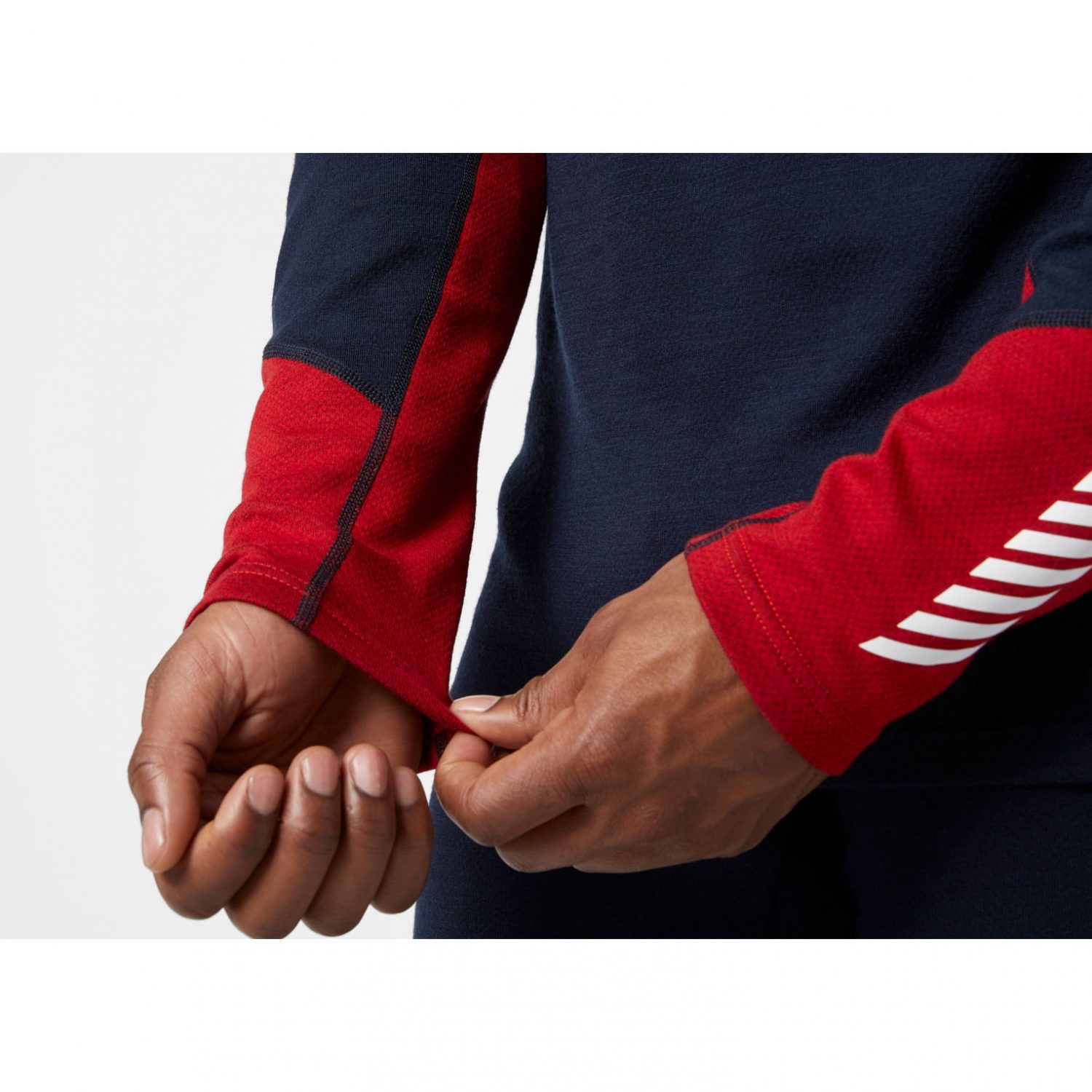 Helly Hansen Lifa Merino Midweight Crew Base Layer - Navy