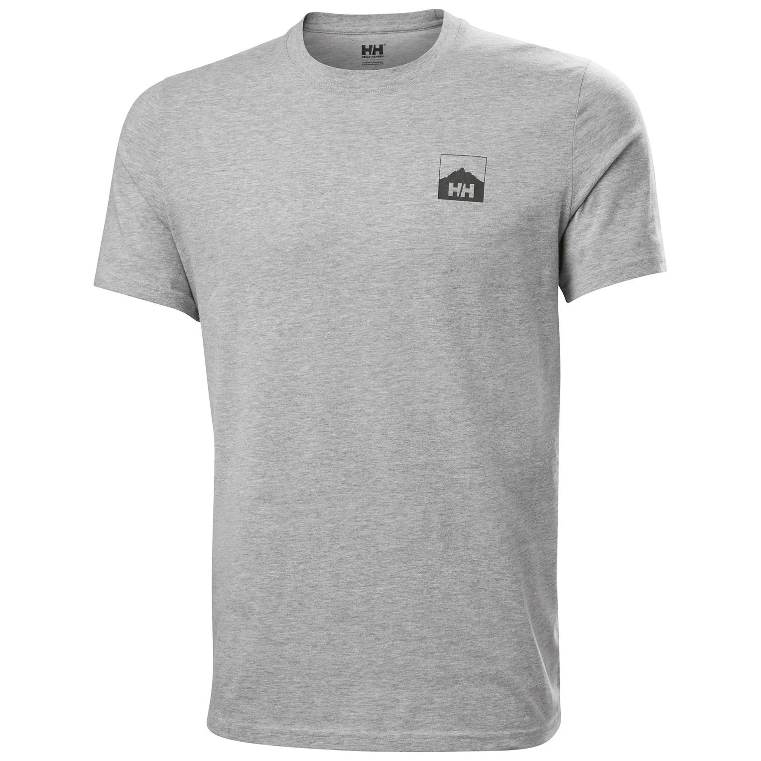 Helly Hansen Nord Graphic HH T-Shirt - Grey Melange