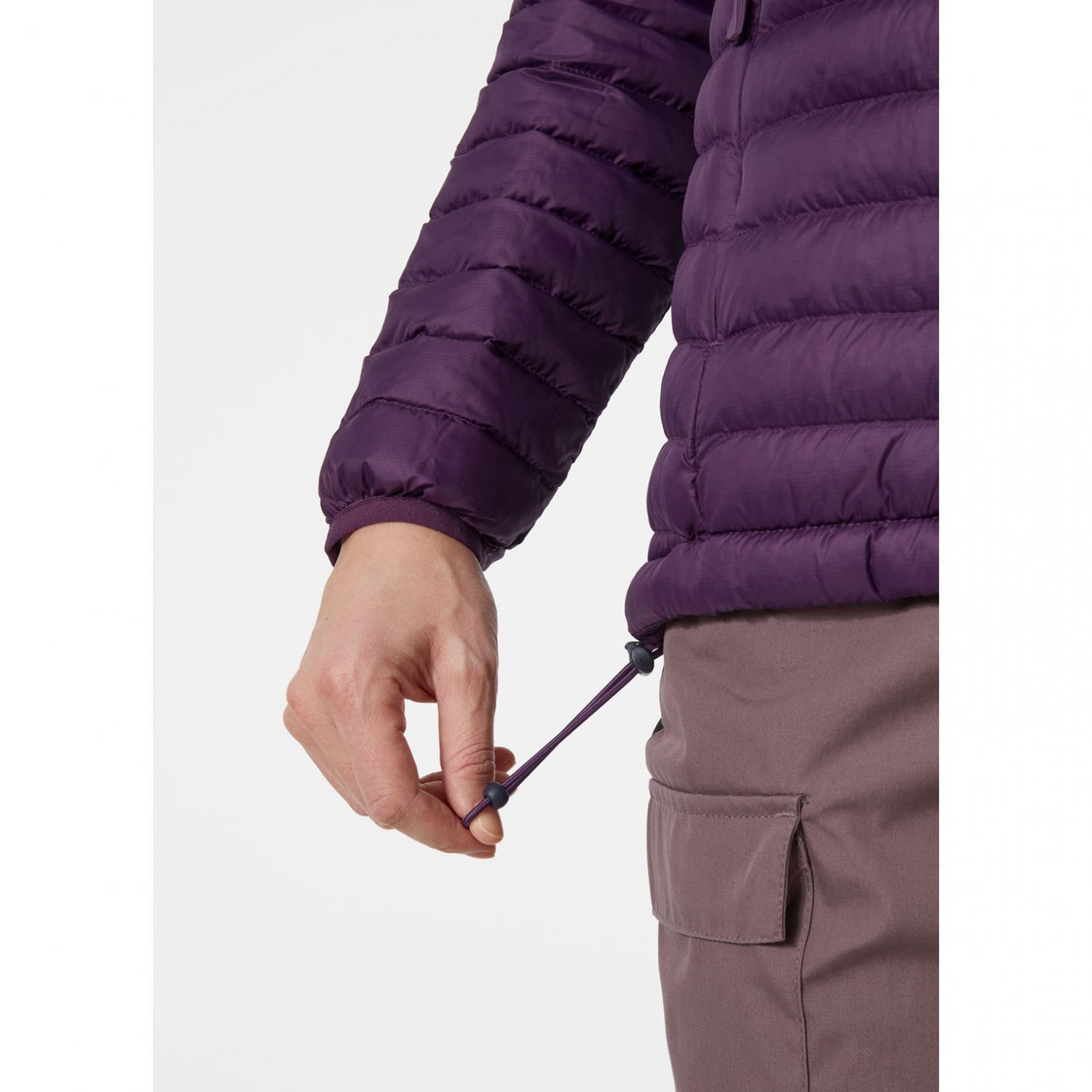 Helly Hansen Womens Sirdal Hooded Insulated Jacket - Amethyst
