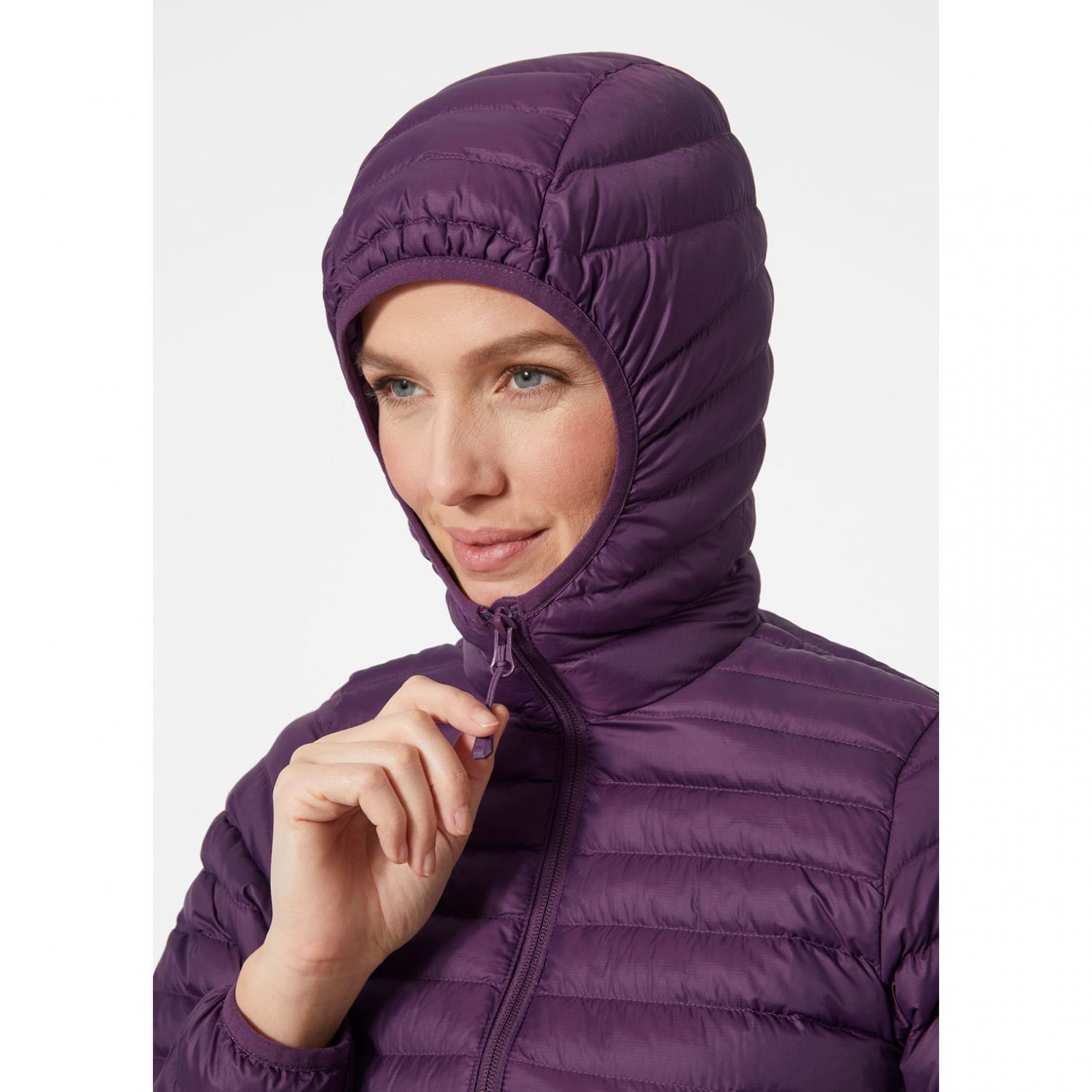 Helly Hansen Womens Sirdal Hooded Insulated Jacket - Amethyst