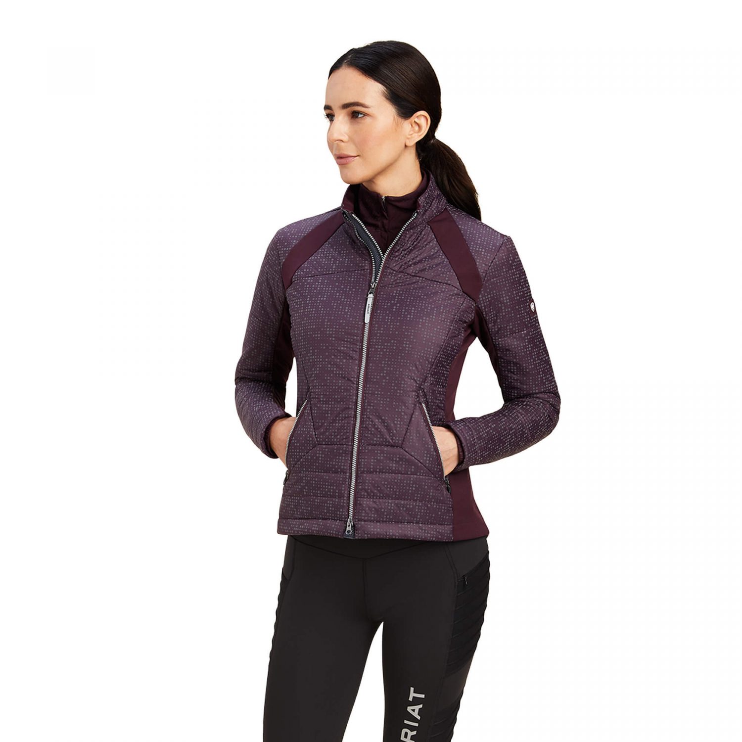 Ariat Lumina Insulated Jacket - Mulberry