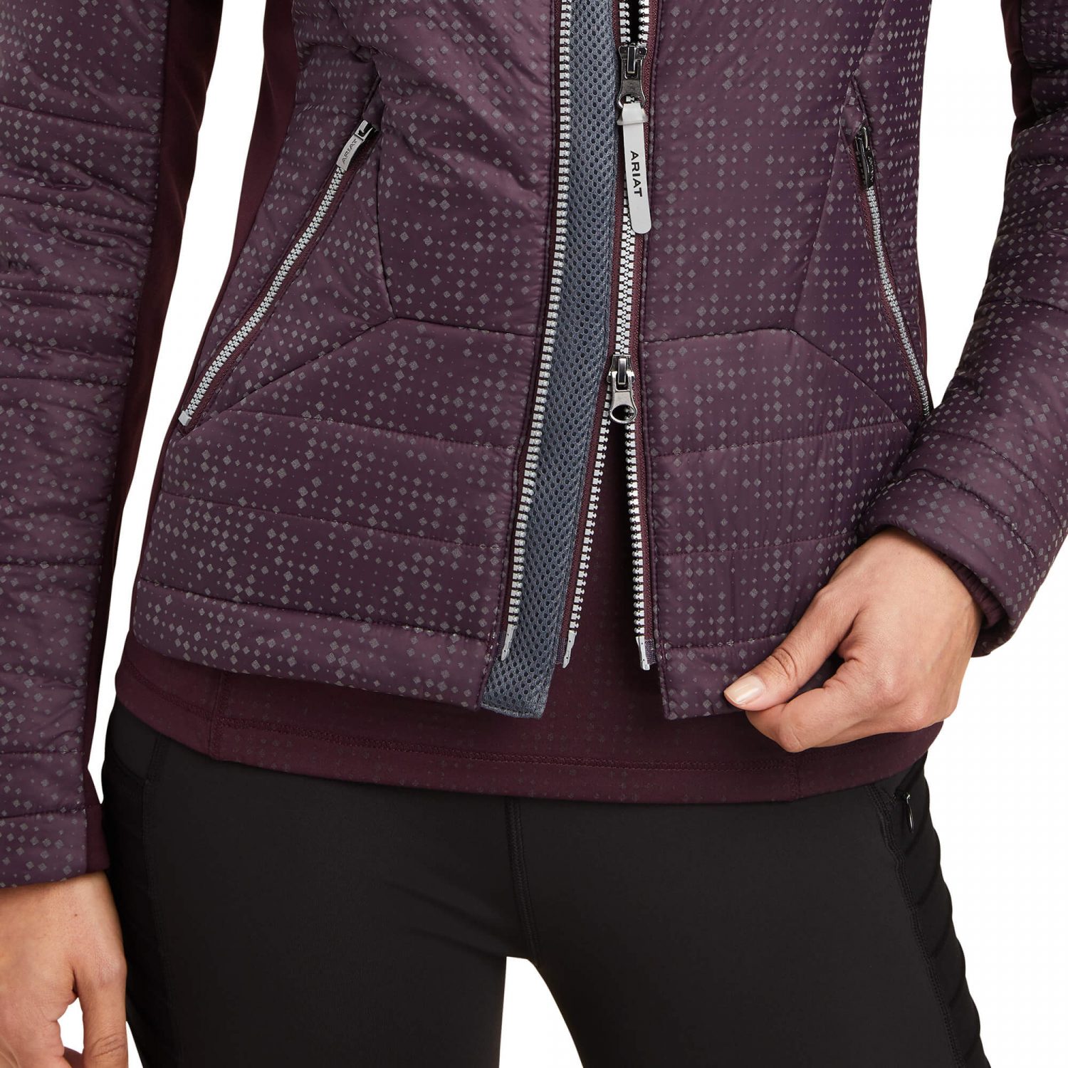 Ariat Lumina Insulated Jacket - Mulberry