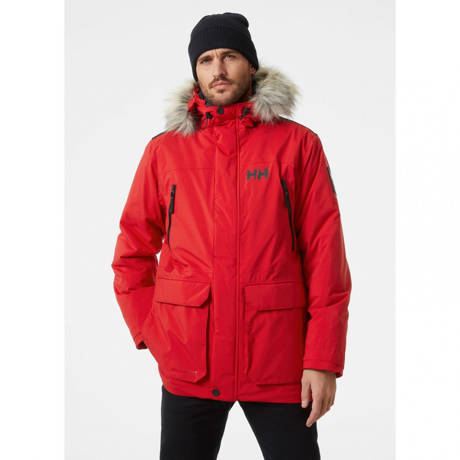 Helly Hansen Reine Winter Parka - Red