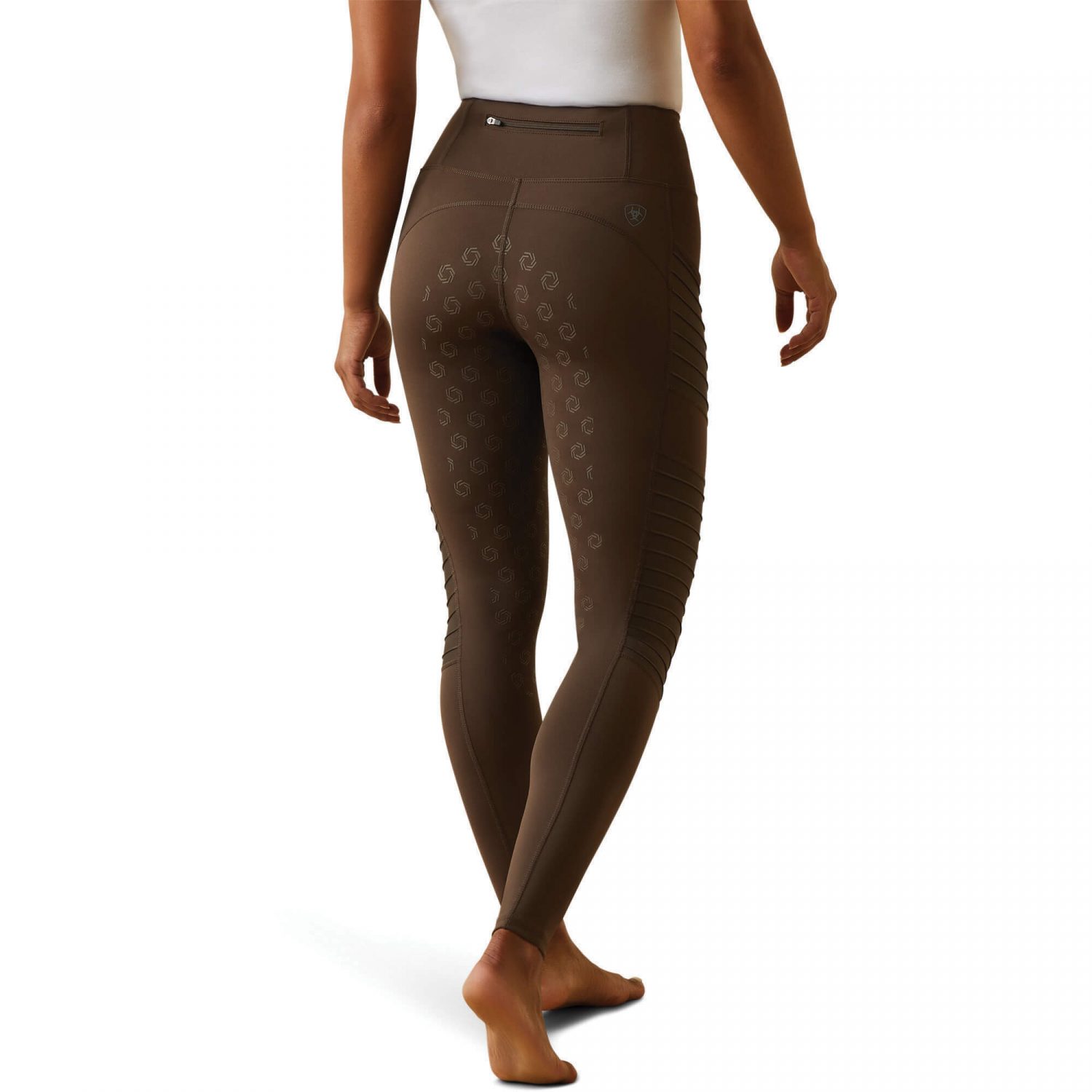 Ariat Eos Moto Full Seat Tights - Banyan Bark