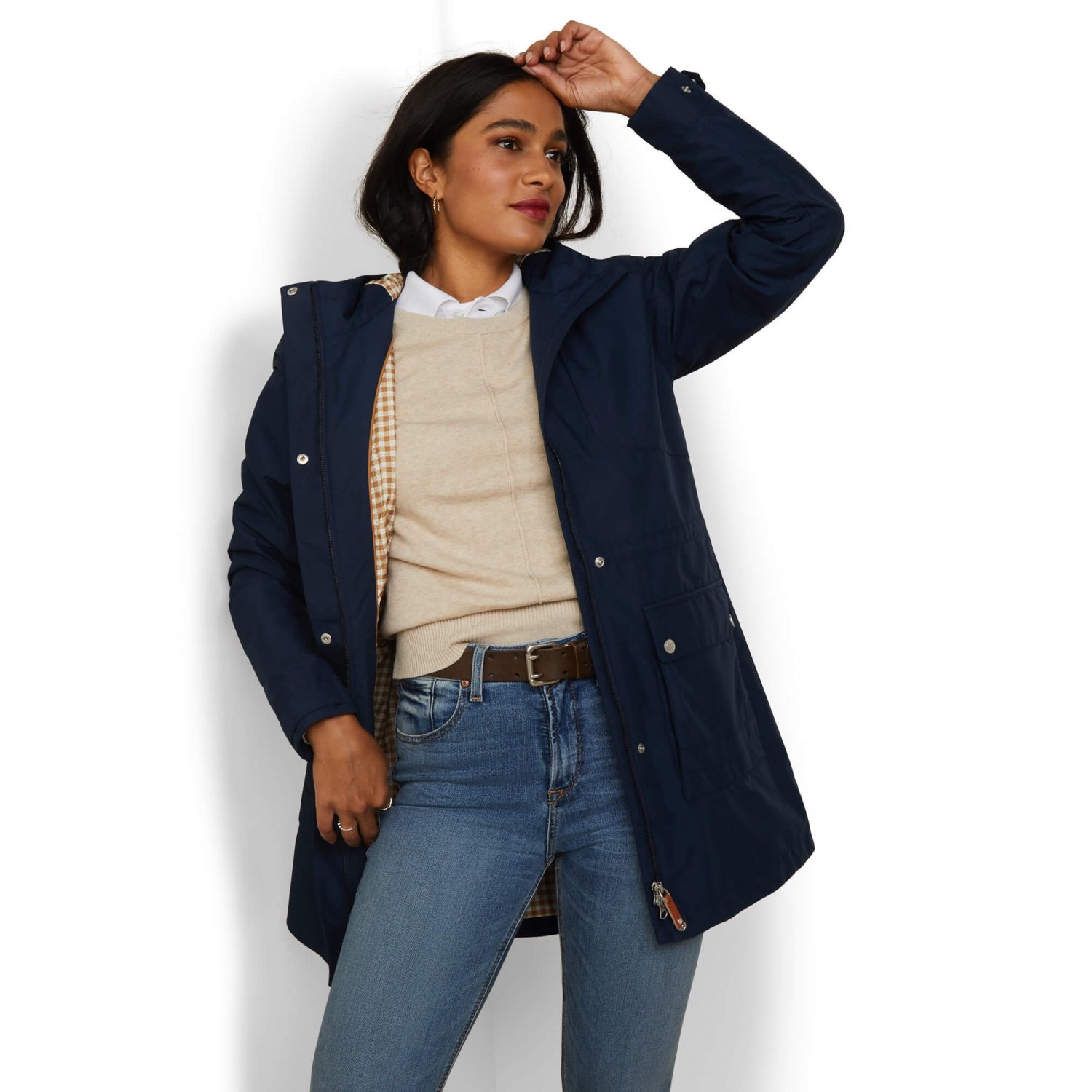Ariat Atherton Waterproof Jacket - Navy