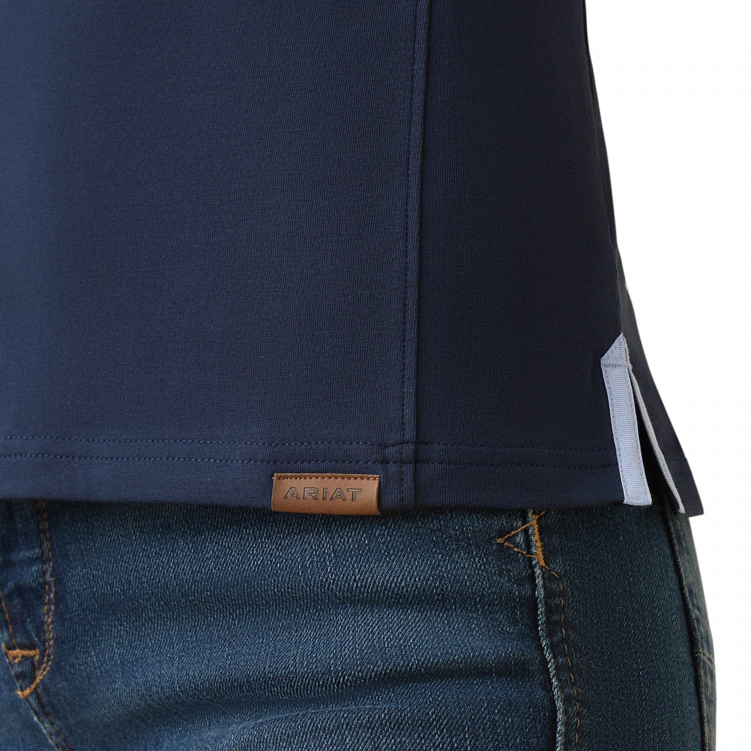 Ariat Cloverdale Polo Shirt - Navy