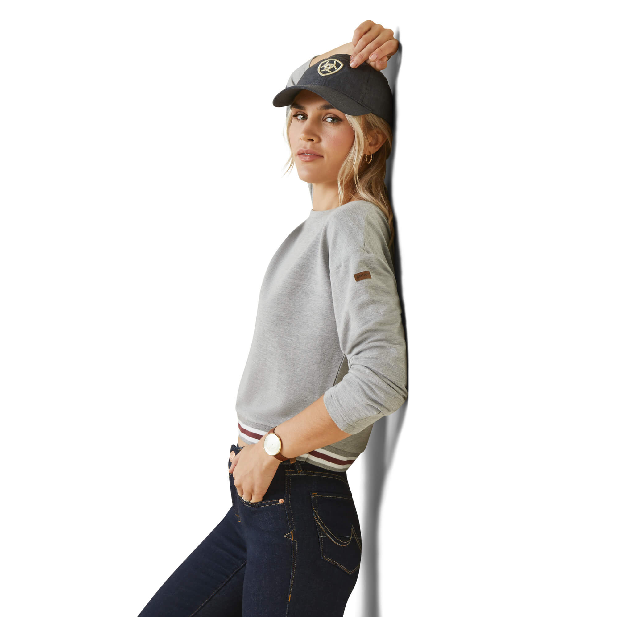 Ariat Pacifica Sweatshirt - Heather Grey