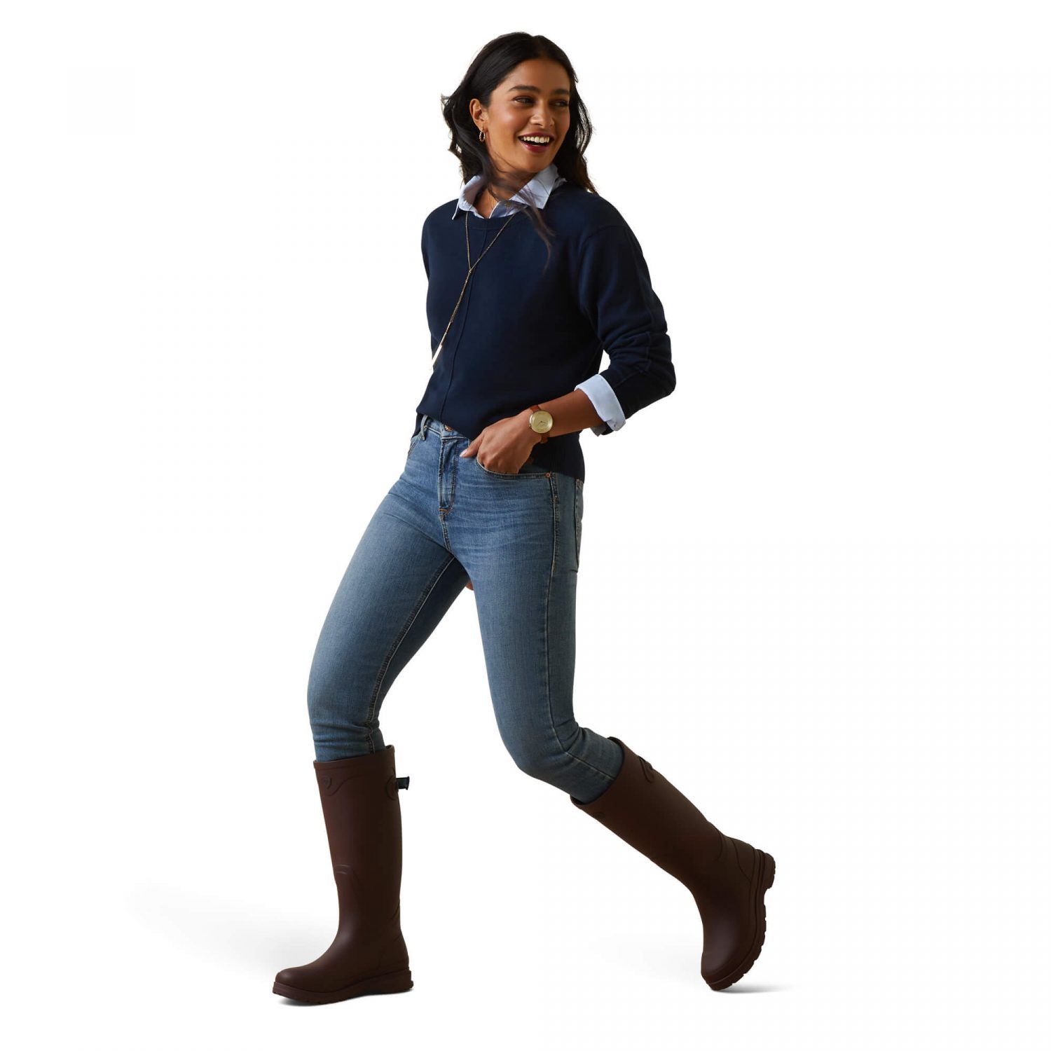 Ariat Peninsula Sweater - Navy