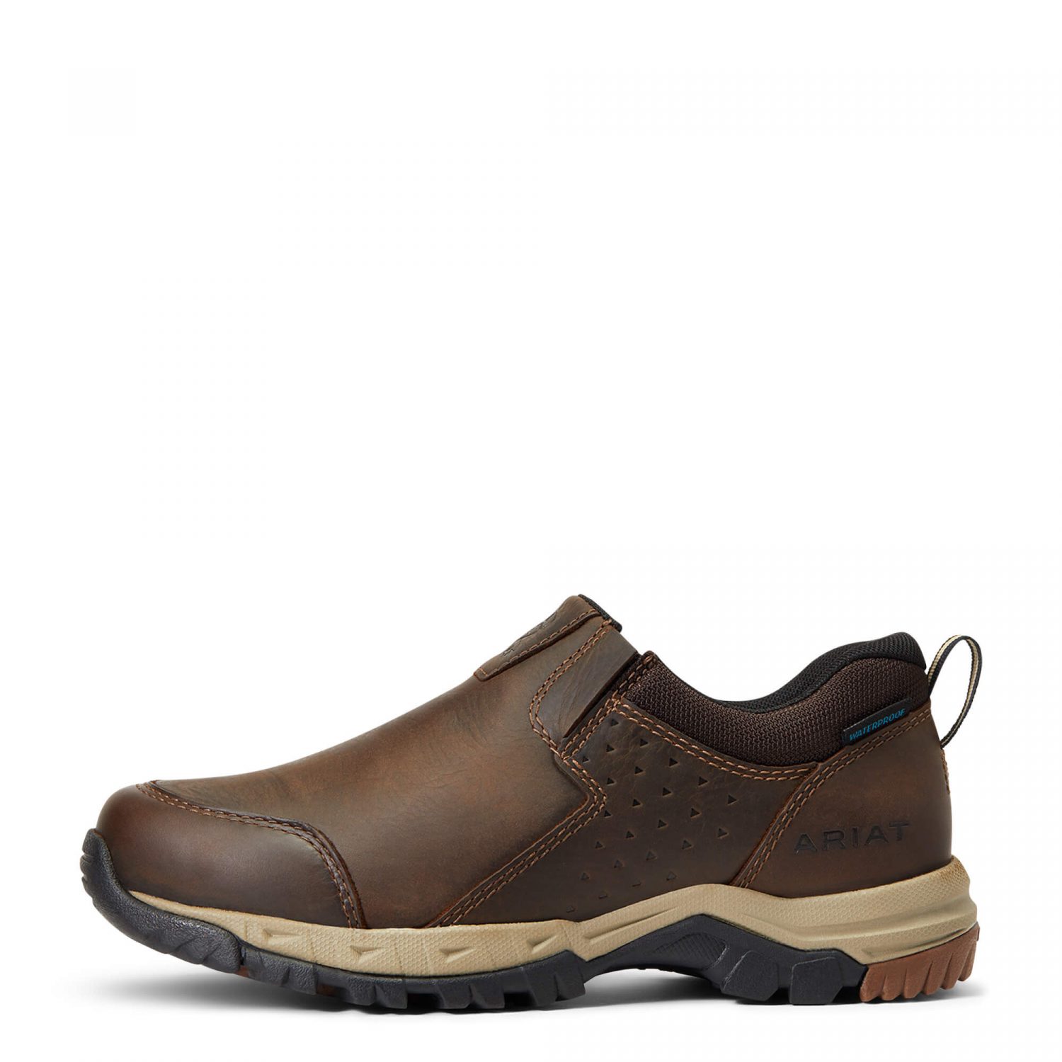 Ariat Skyline Slip On Waterproof Shoes - Dark Brown