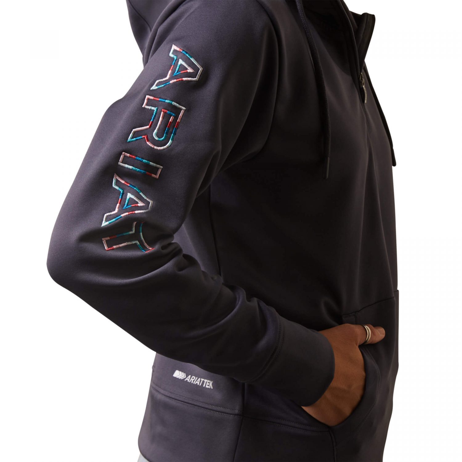 Ariat Tek 1/2 Zip Hoodie - Periscope