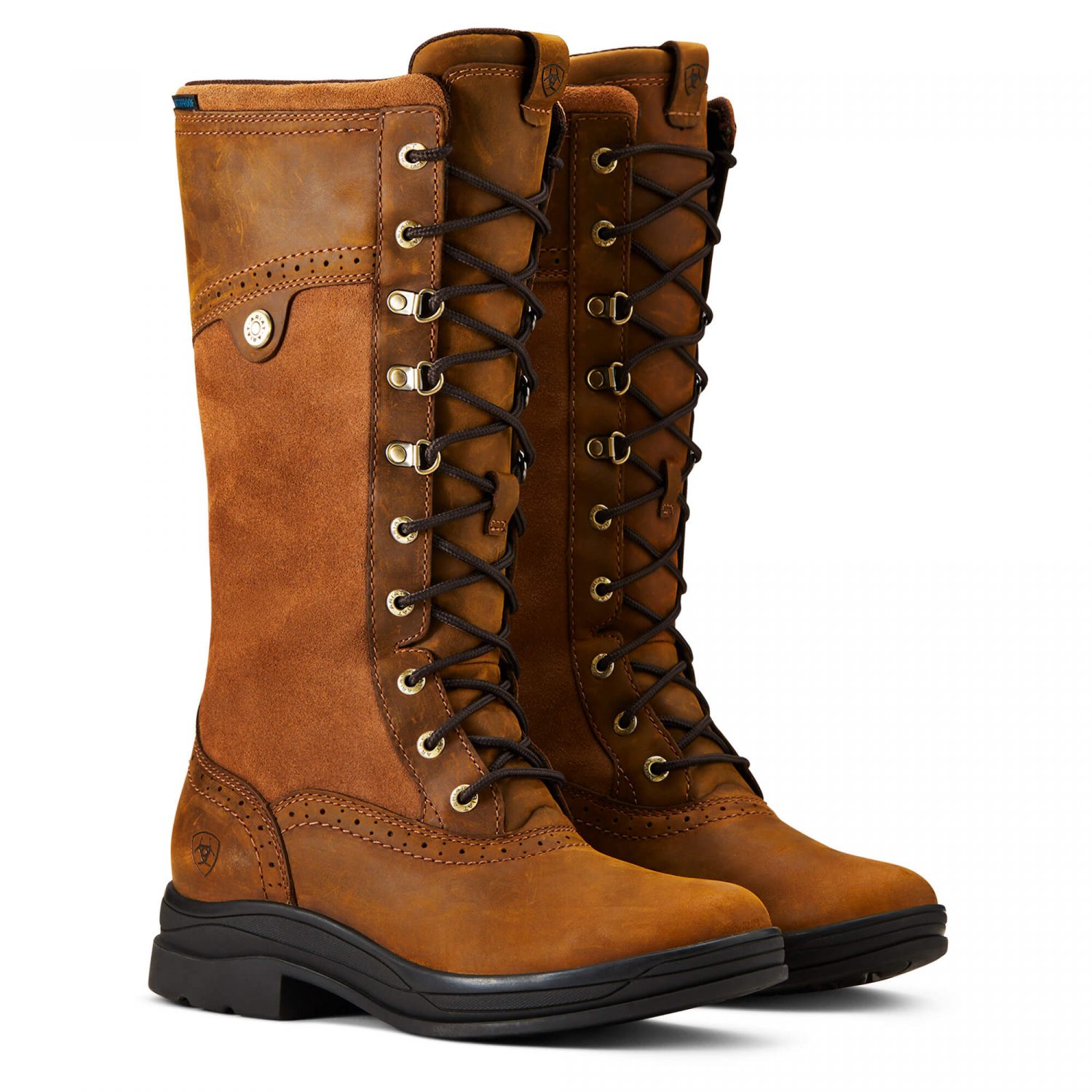 Ariat Wythburn II H2O Boots - Weathered Brown