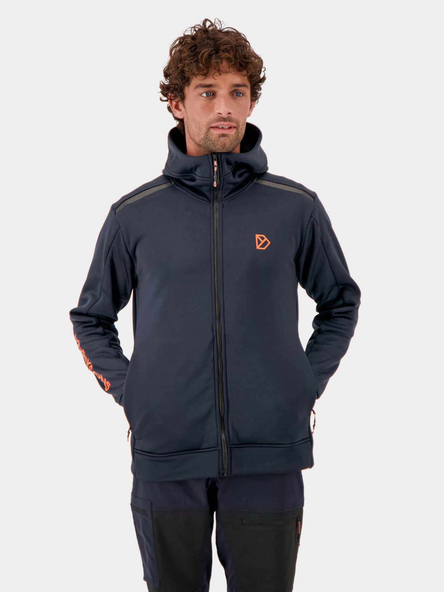 Didriksons Acke Full Zip Jacket - Dark Night Blue