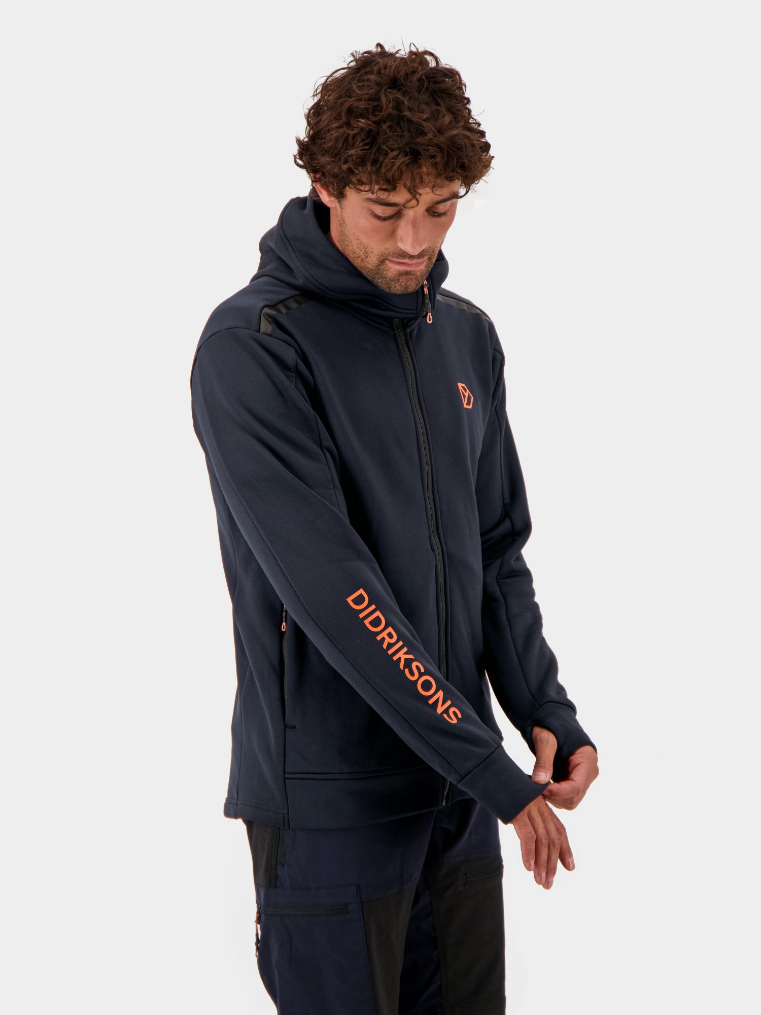 Didriksons Acke Full Zip Jacket - Dark Night Blue