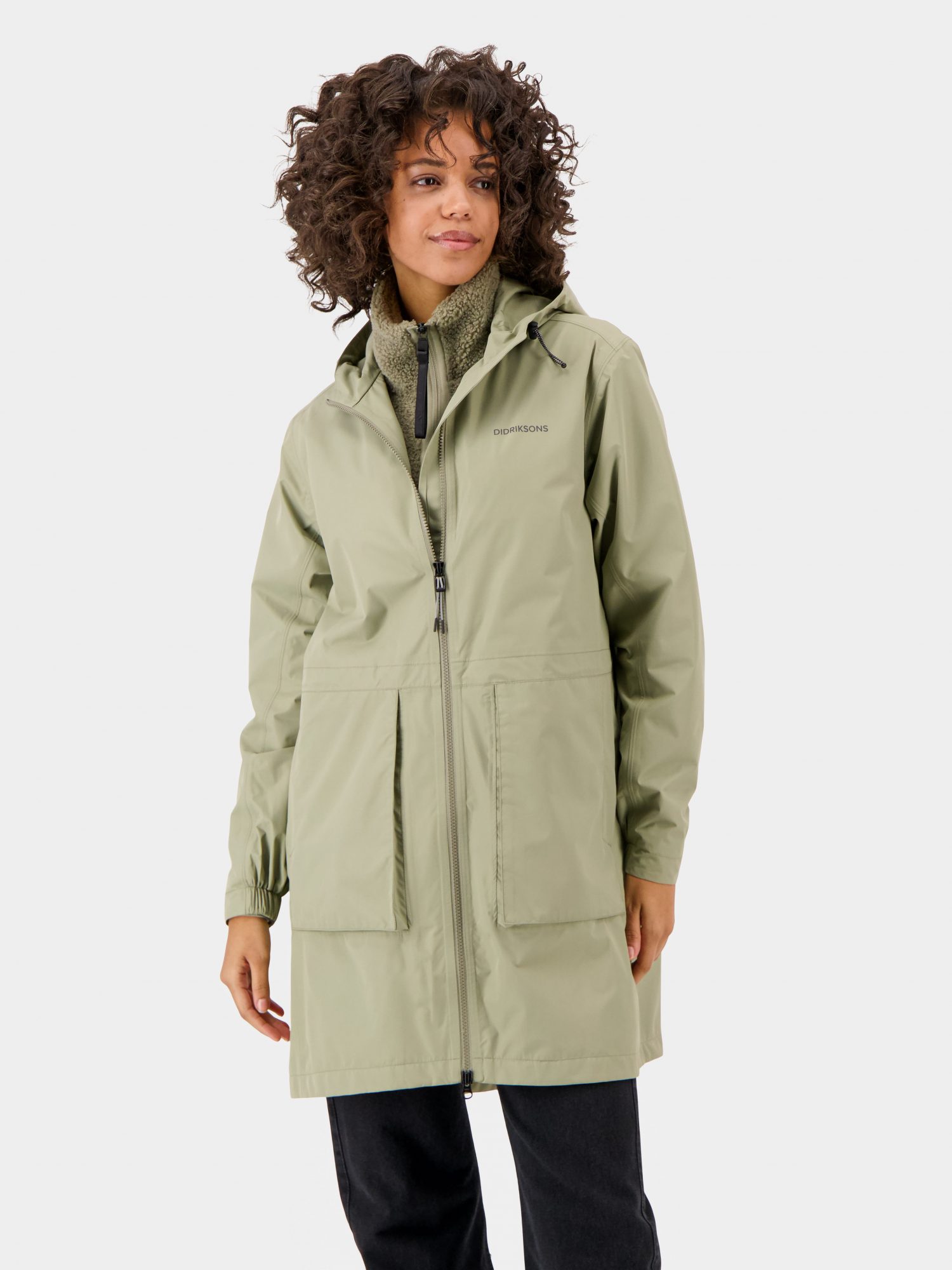 Didriksons Bella Parka - Mistel Green