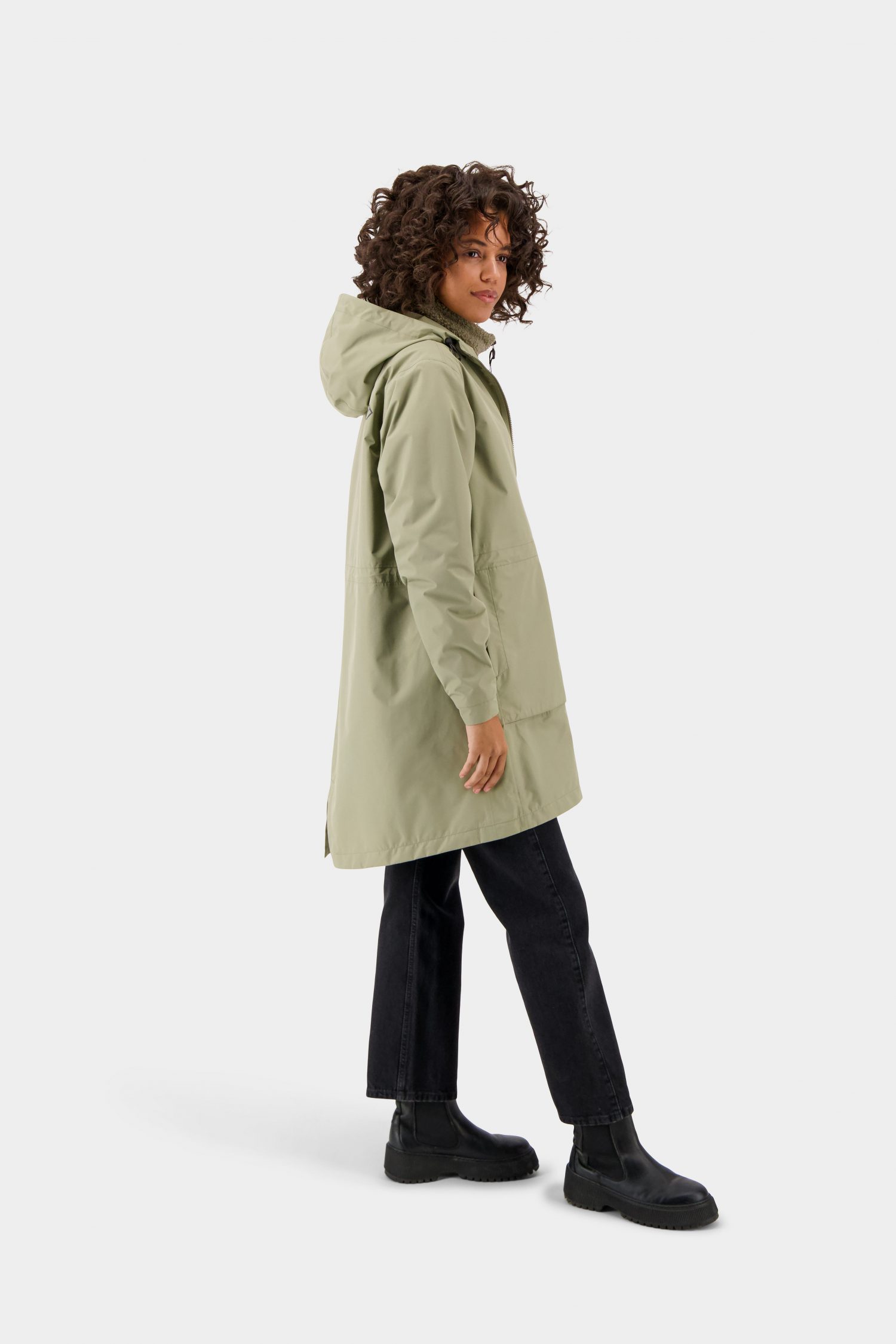 Didriksons Bella Parka - Mistel Green
