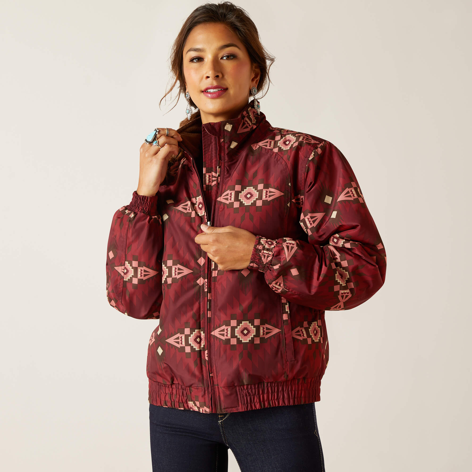 Ariat Western Stable Jacket - Alamo Print