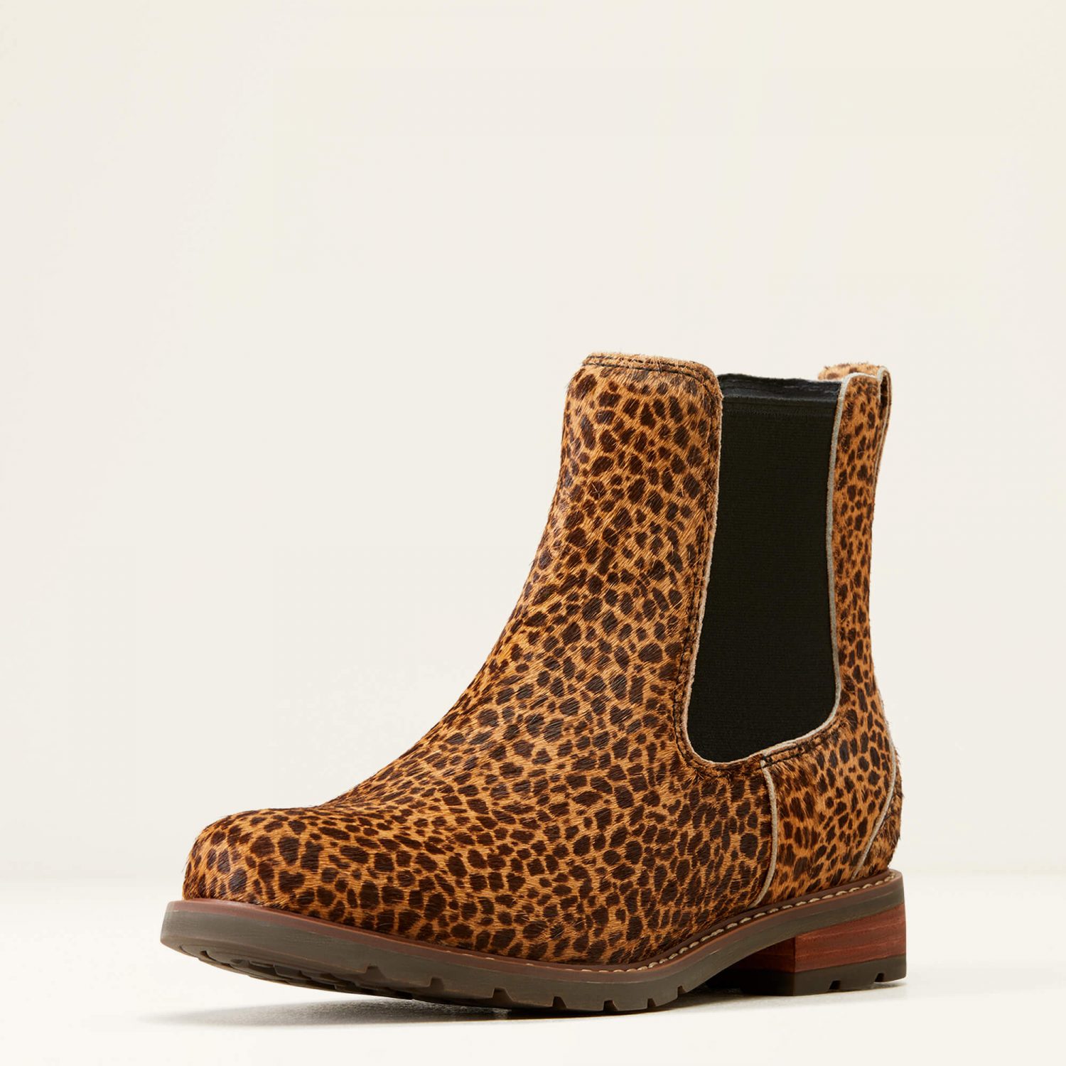 Ariat Wexford Chelsea Boots - Cheetah Hair On